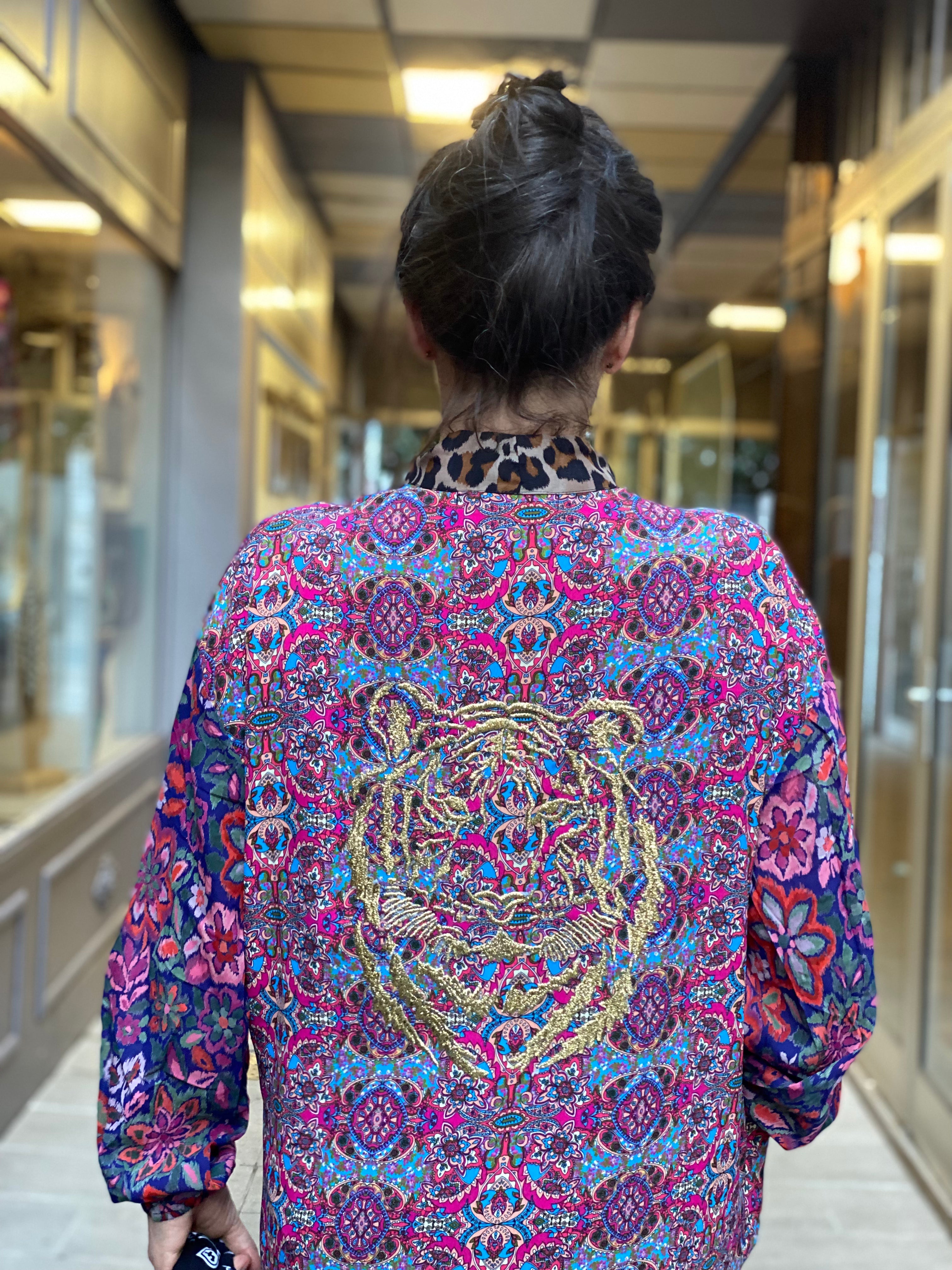 Robe Kimono Fleur de Pirate