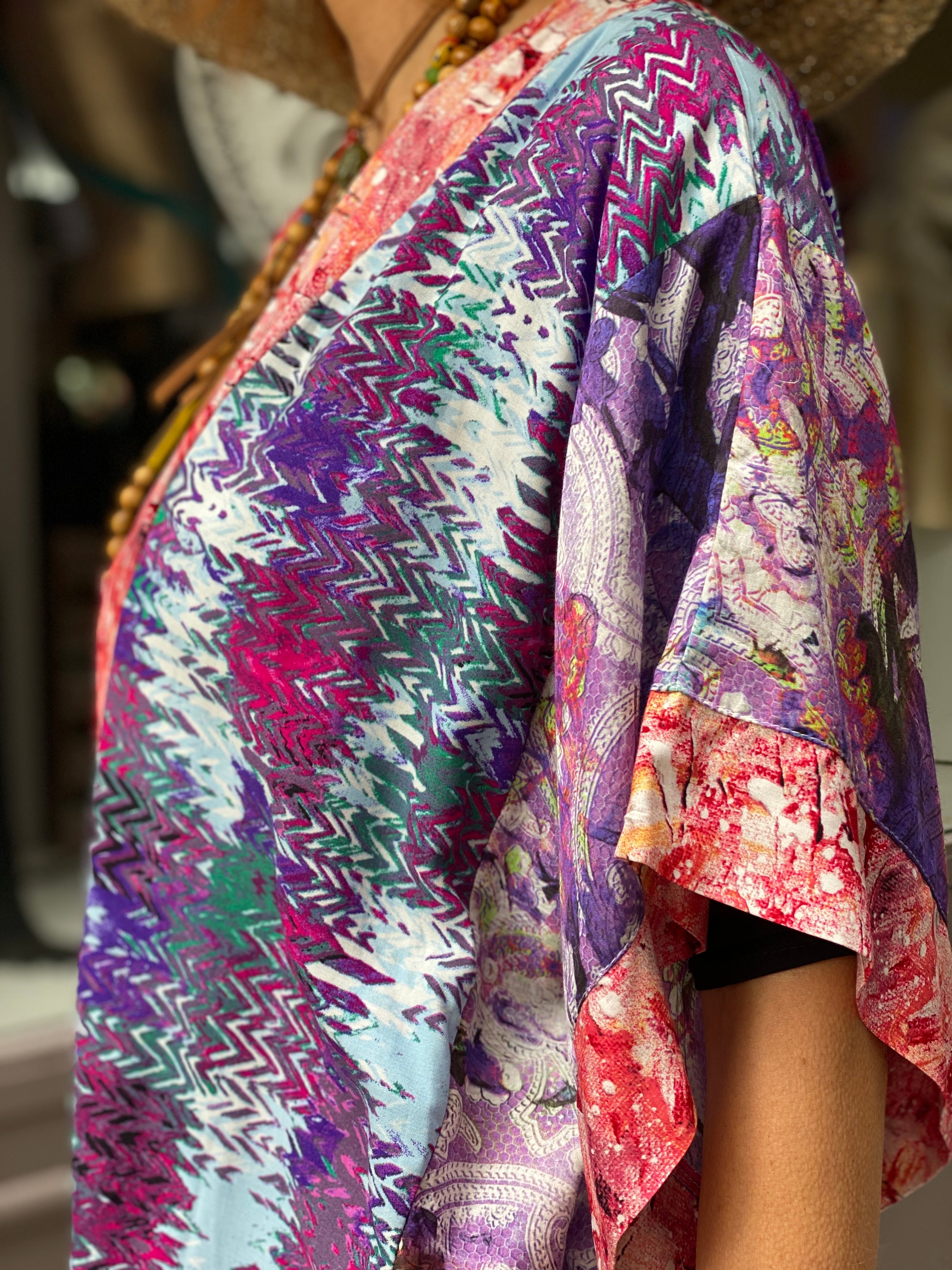 Kimono Long Fleur de Pirate