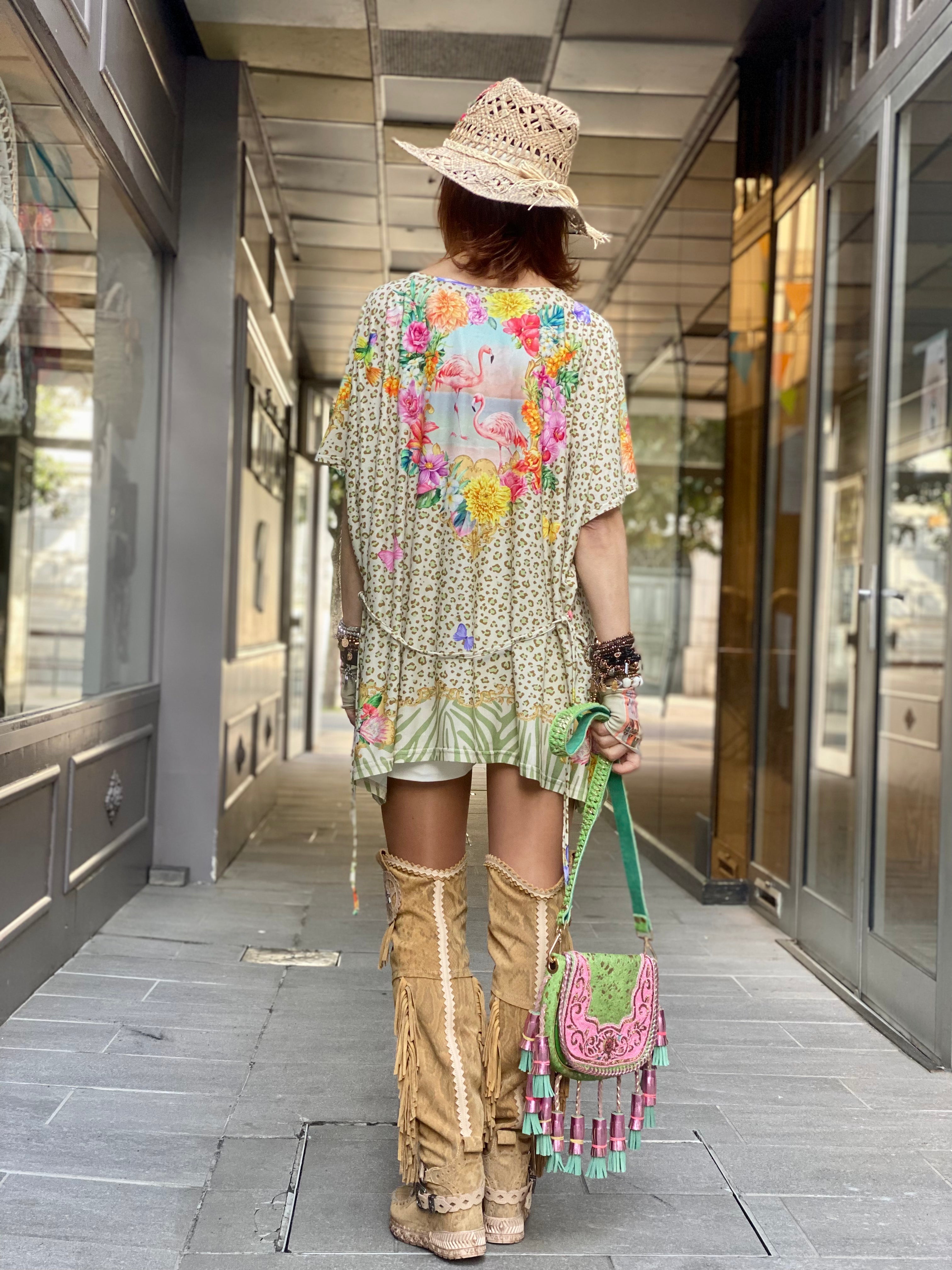 Katherina Loretta Flamingo Fantasy Tunic