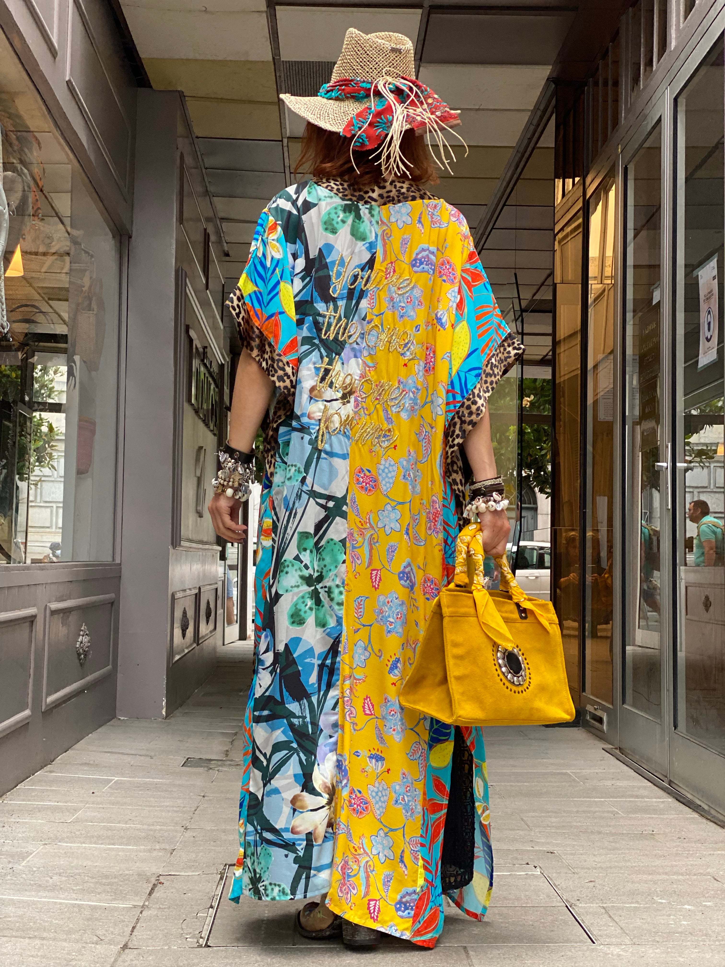 Kimono Long Fleur de Pirate
