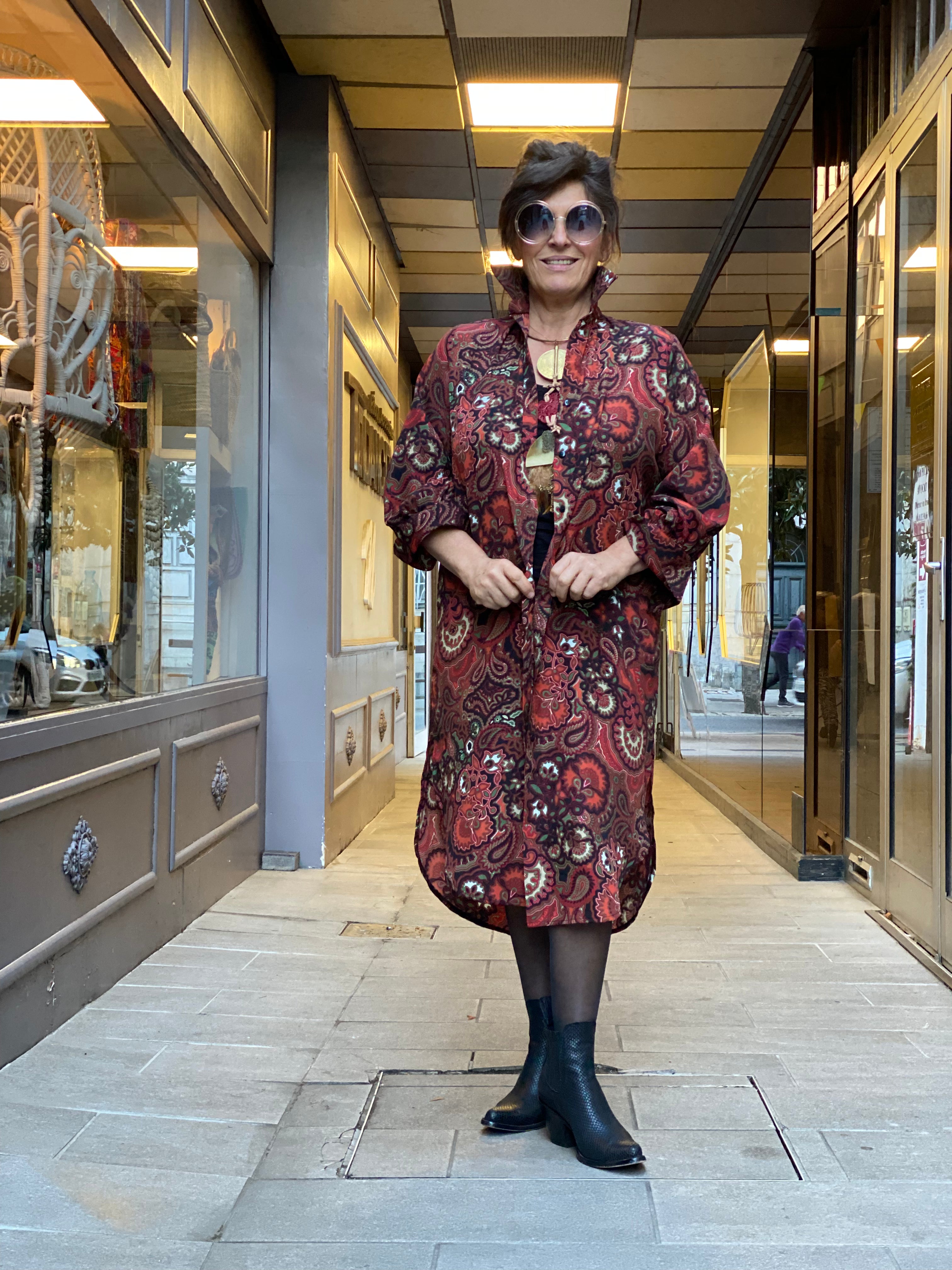 Chemise longue Fleur de Pirate