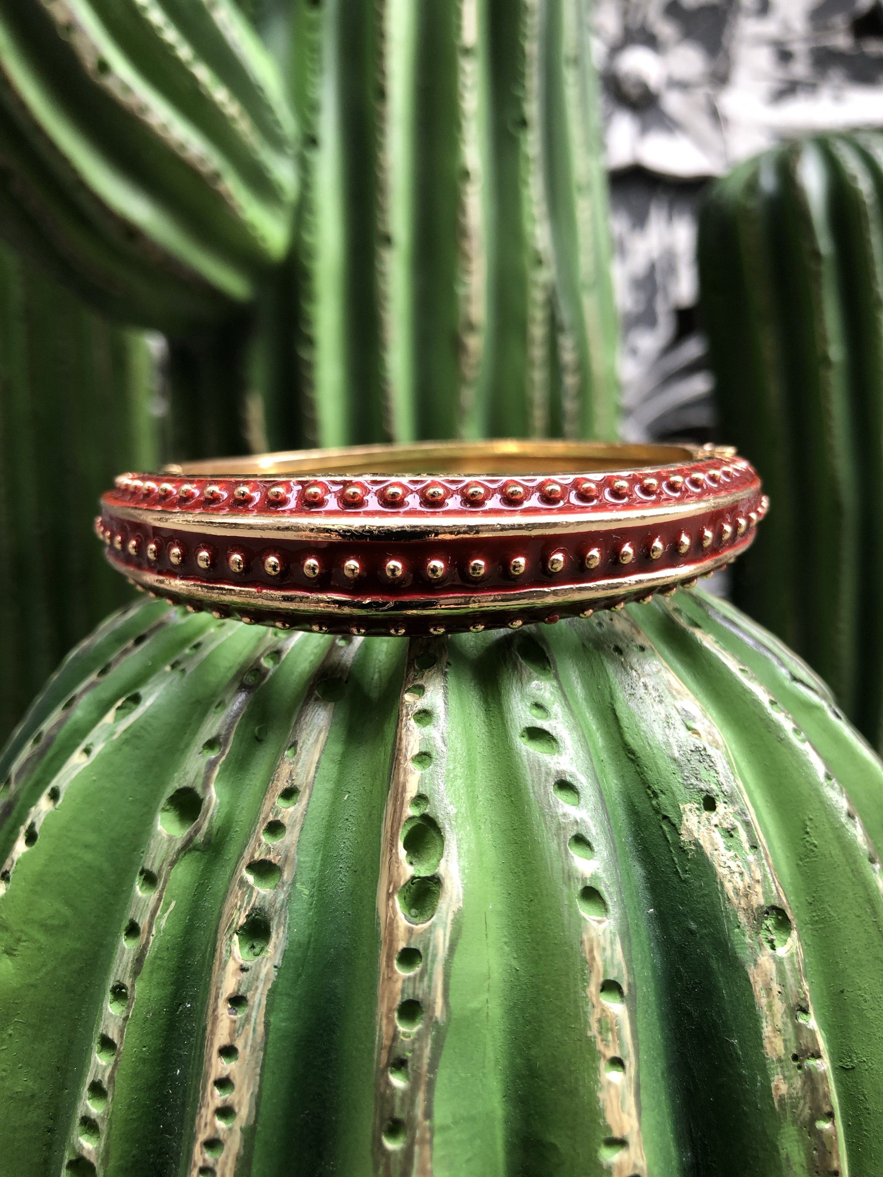 Amok Argelous Polka Dot Bangle