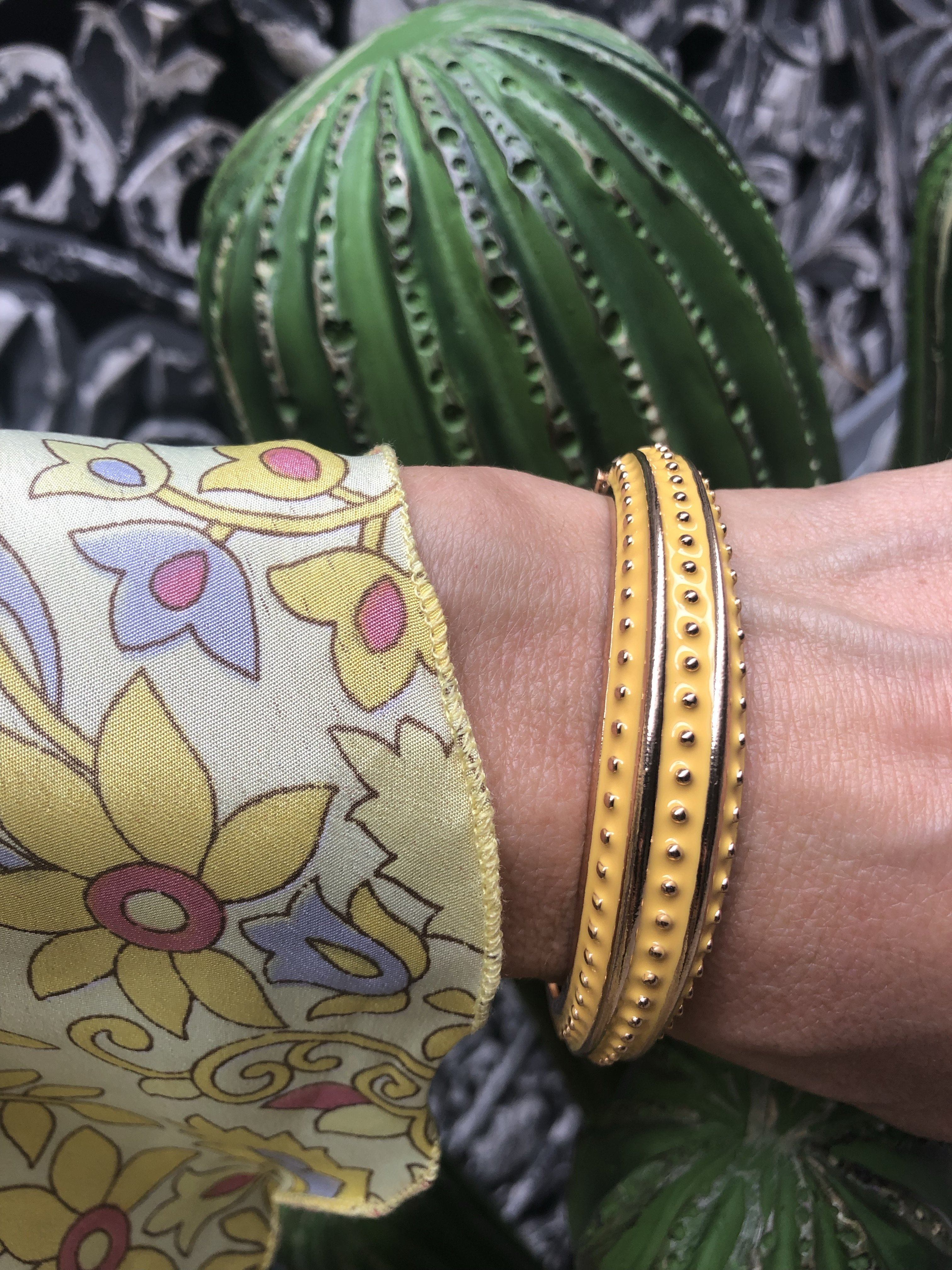 Amok Argelous Polka Dot Bangle