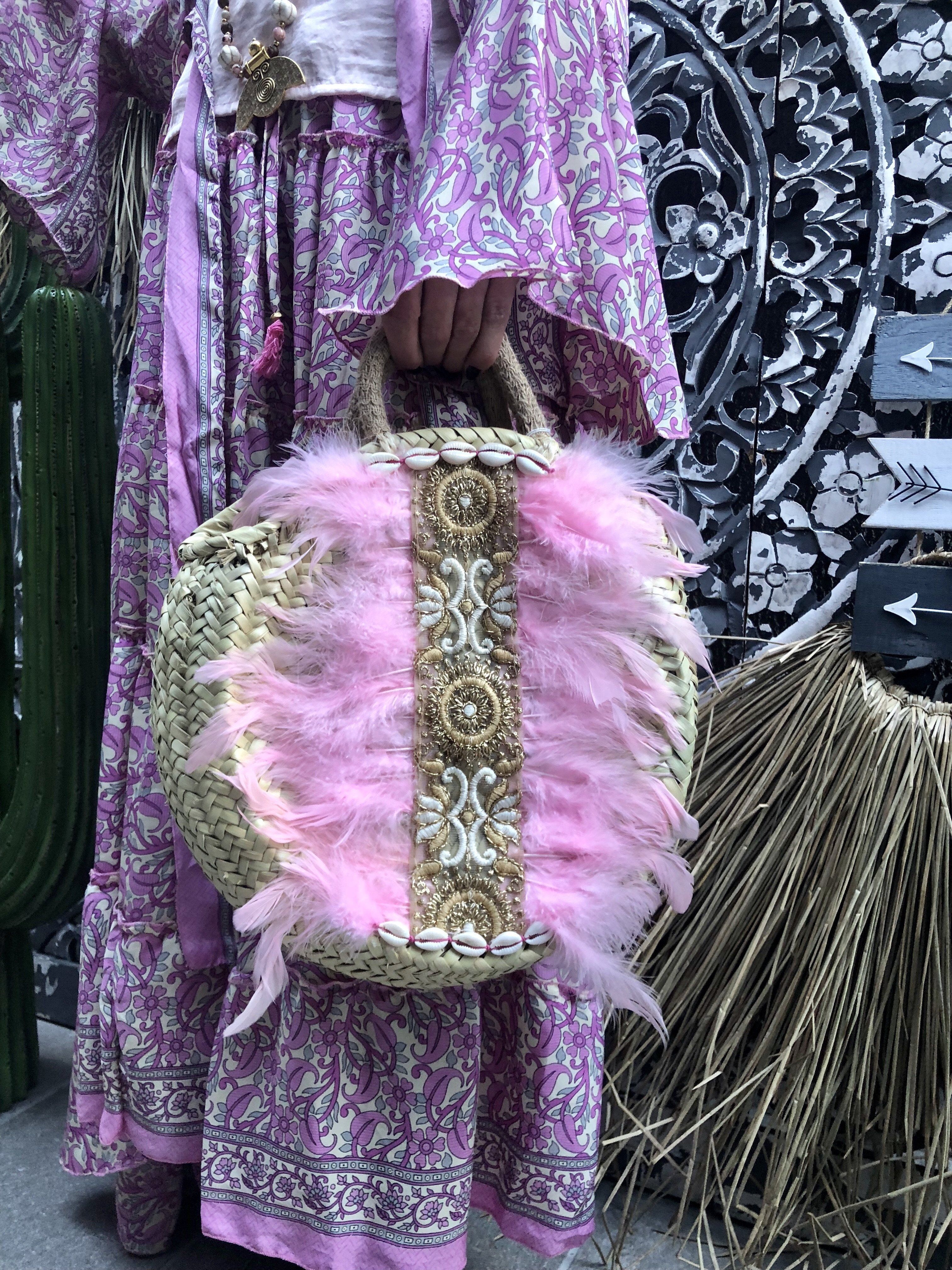 Panier Plumes Sissi