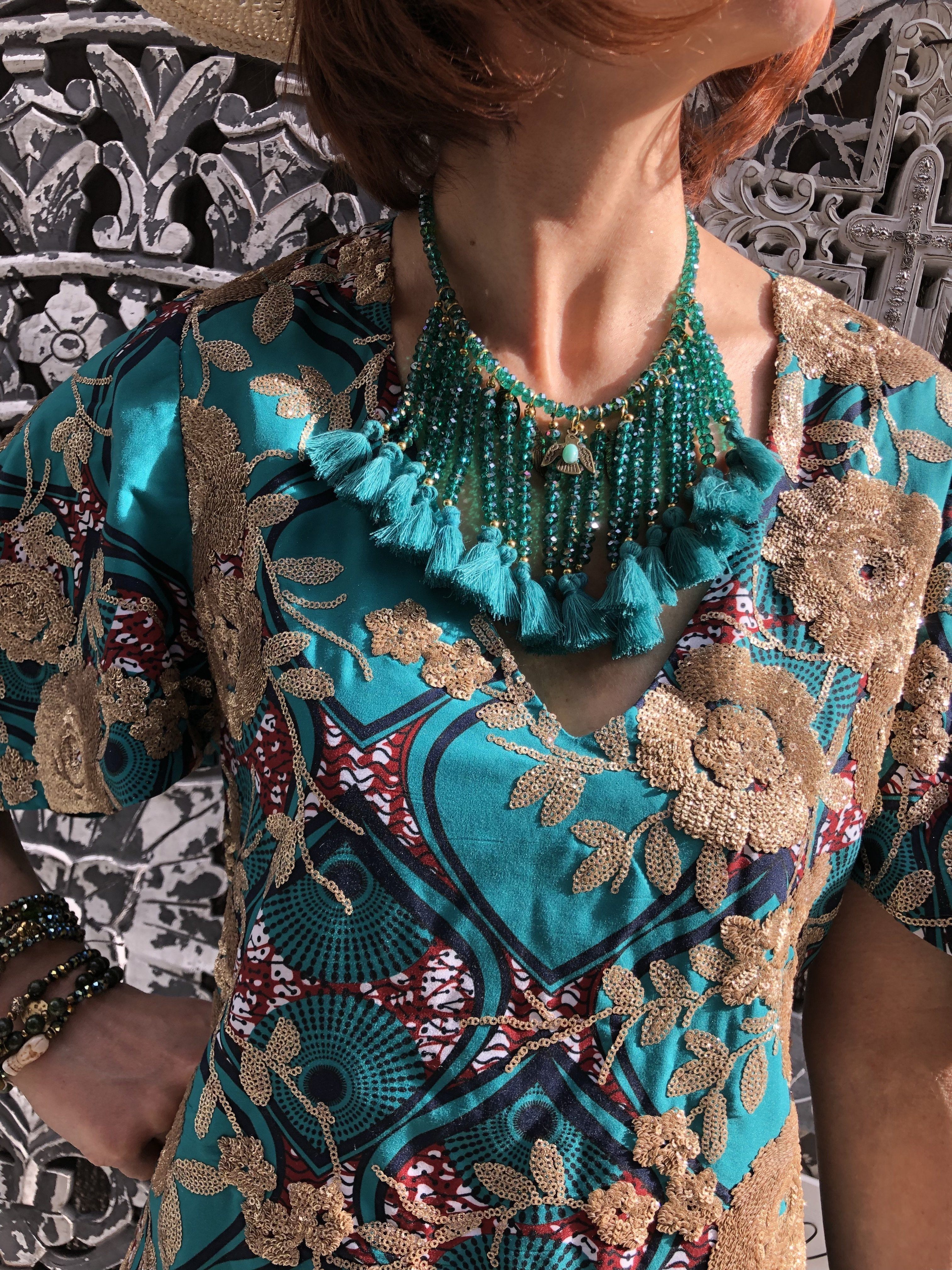 Emerald Bangui Dress