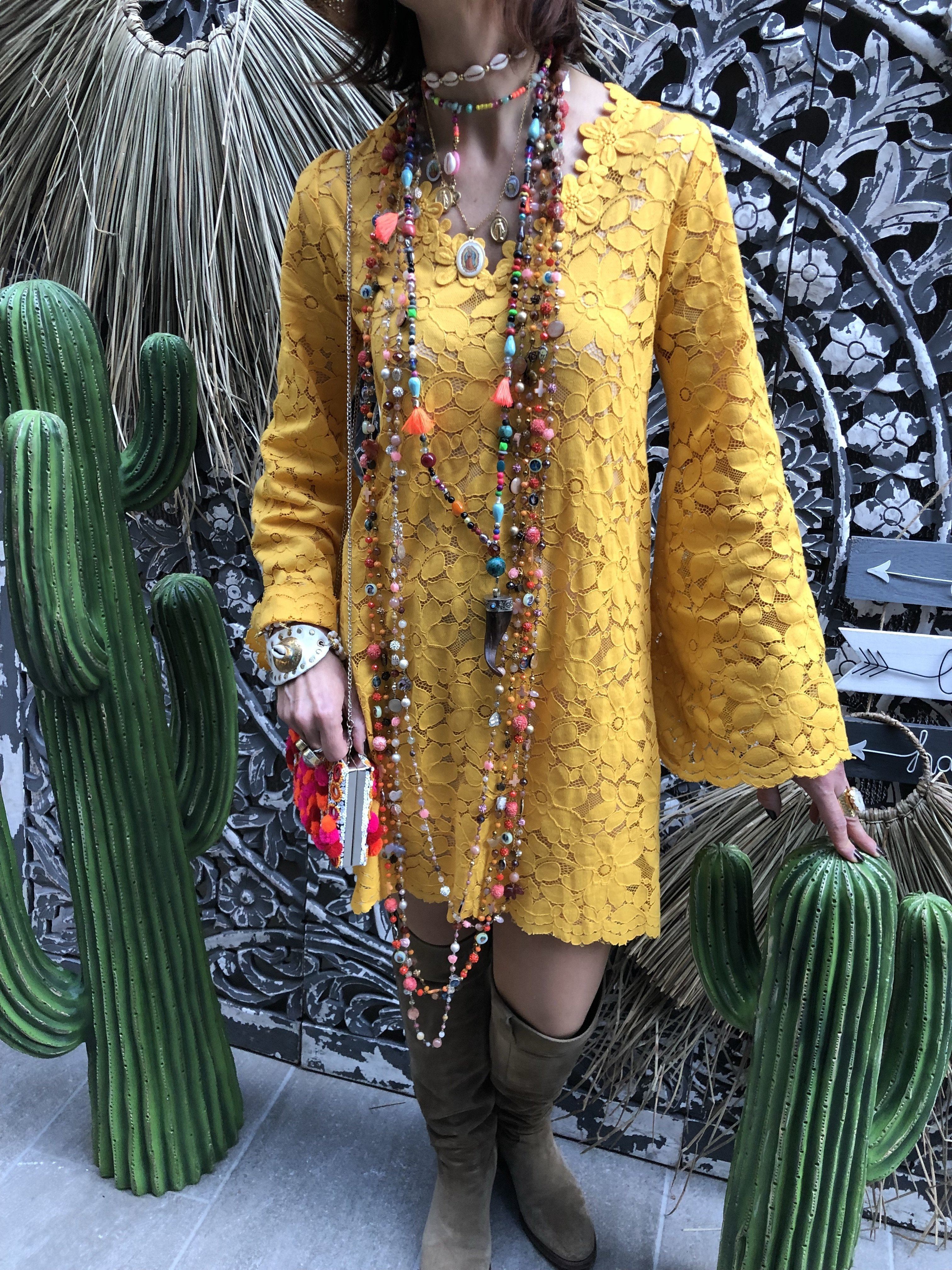 Groove Yellow Dress Amenapih