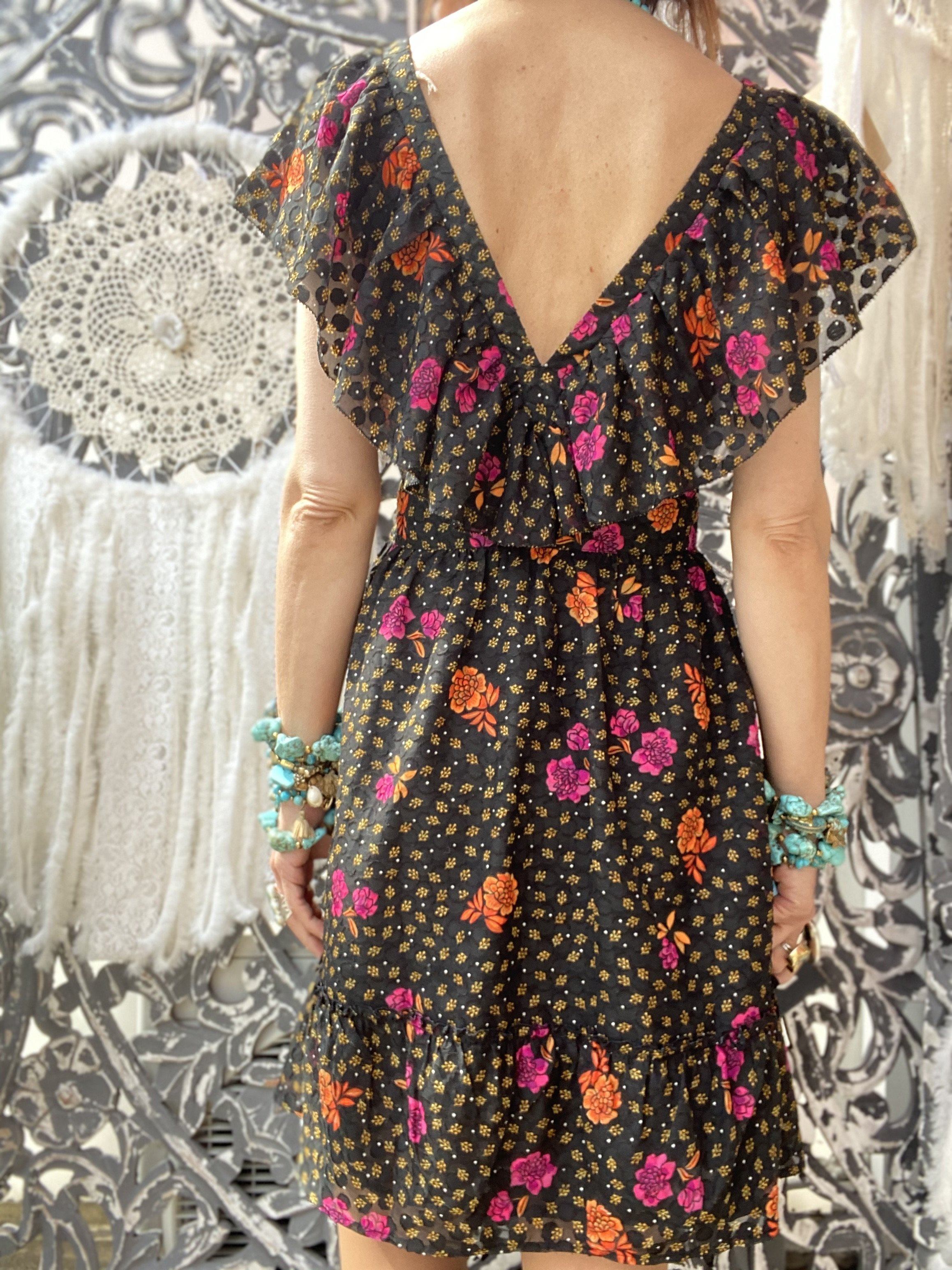 Robe Lys Black Wild by Amenapih