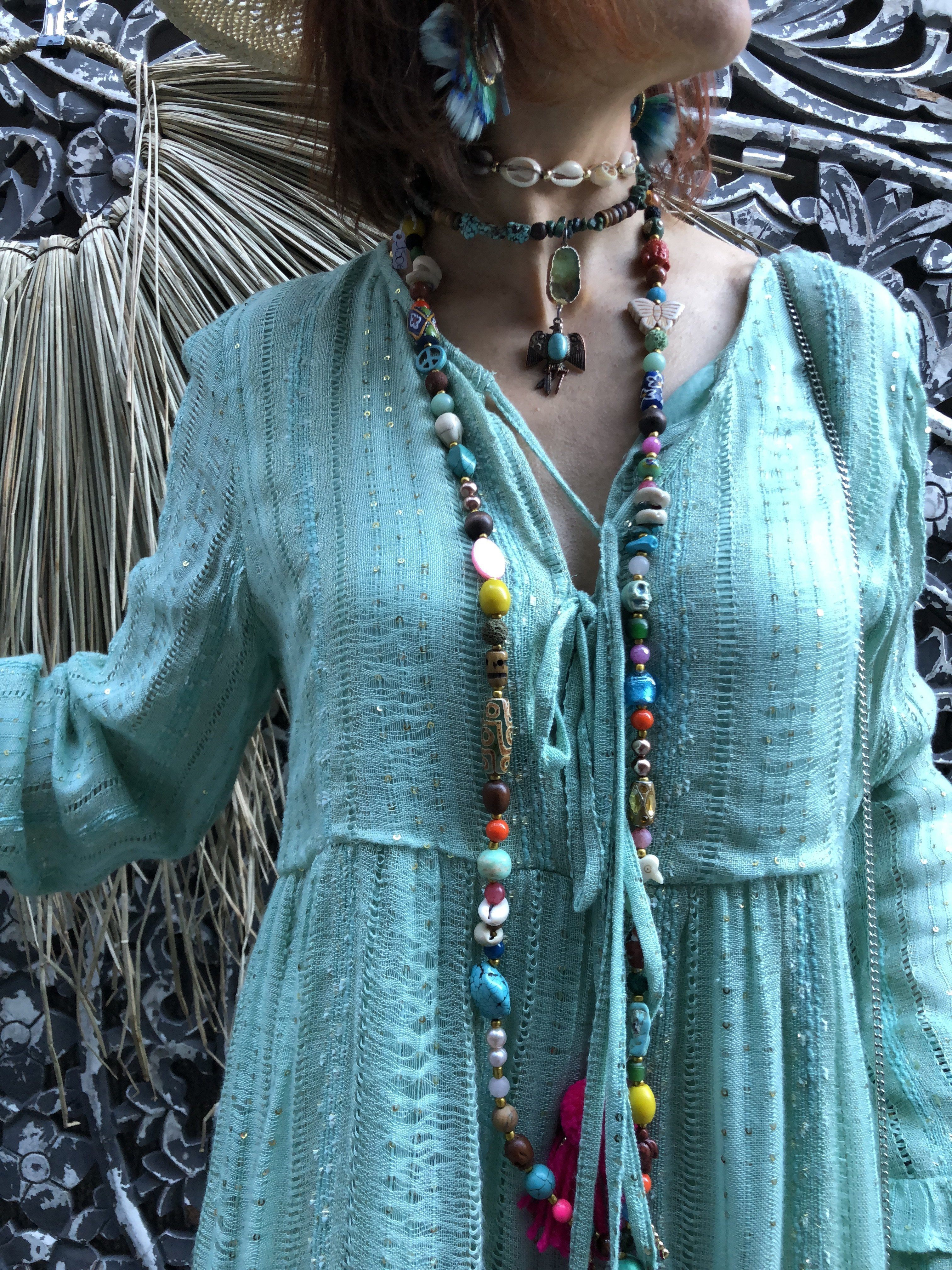 Neo Short Dress Petra Aqua Sundress