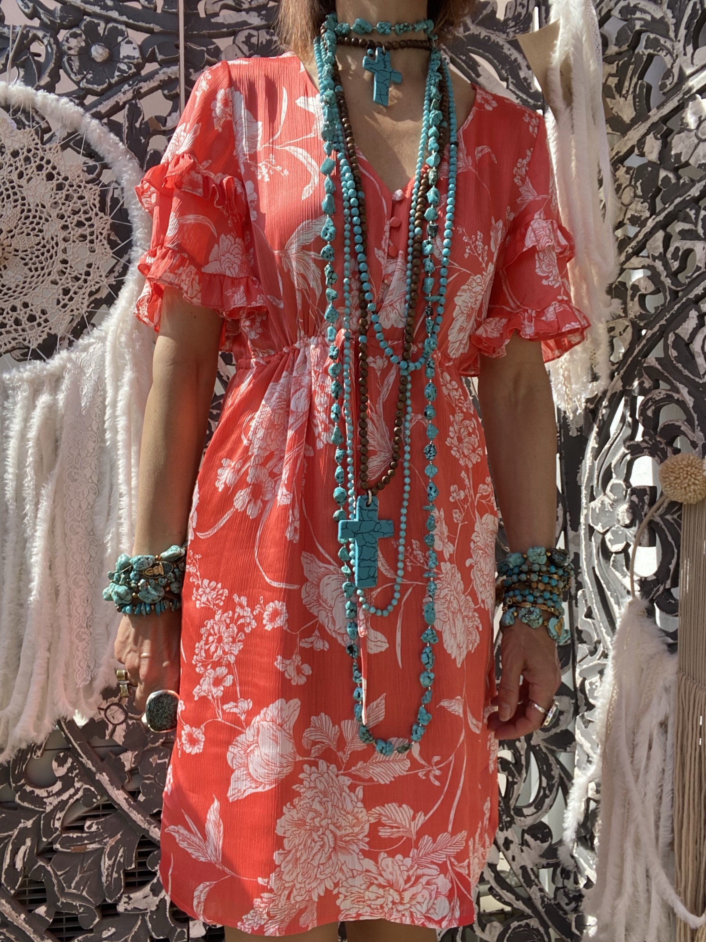 Robe Ohana Coral Wild by Amenapih