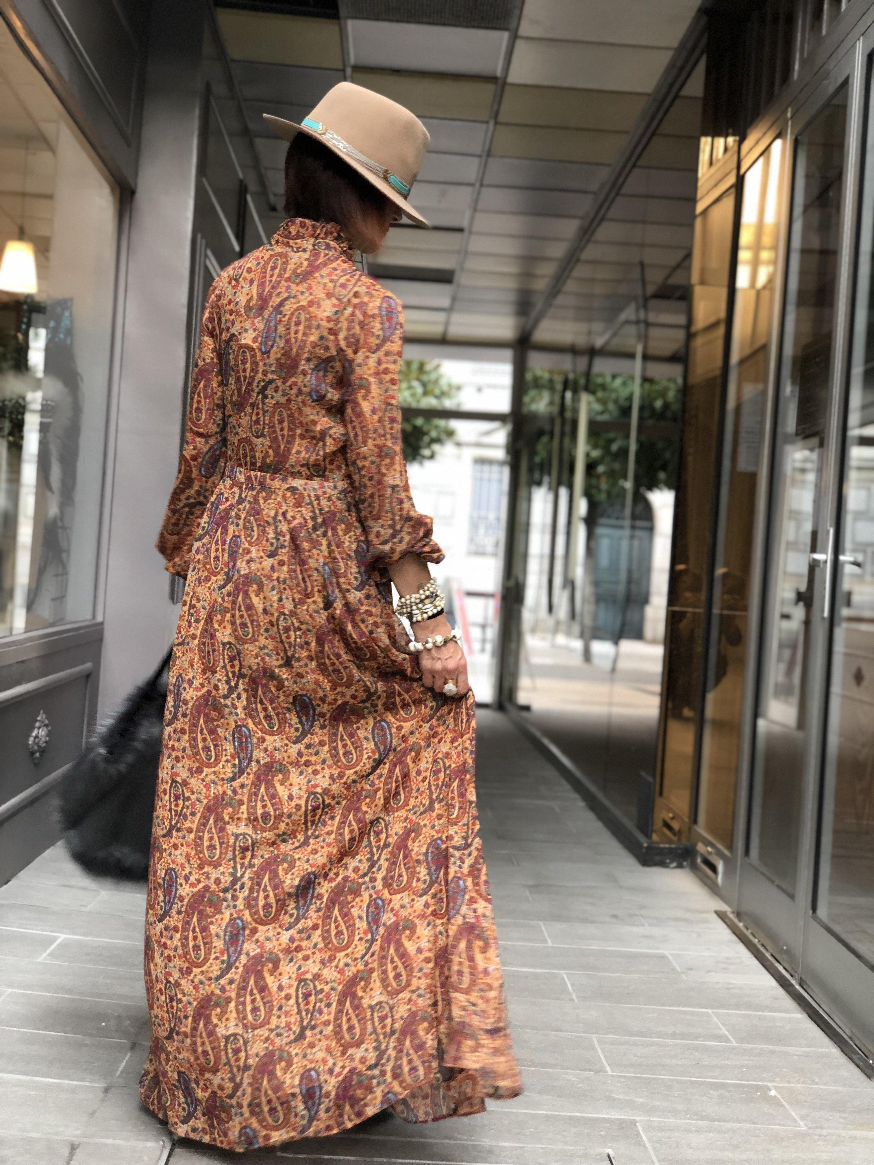 Robe Rebecca Caramel Amenapih