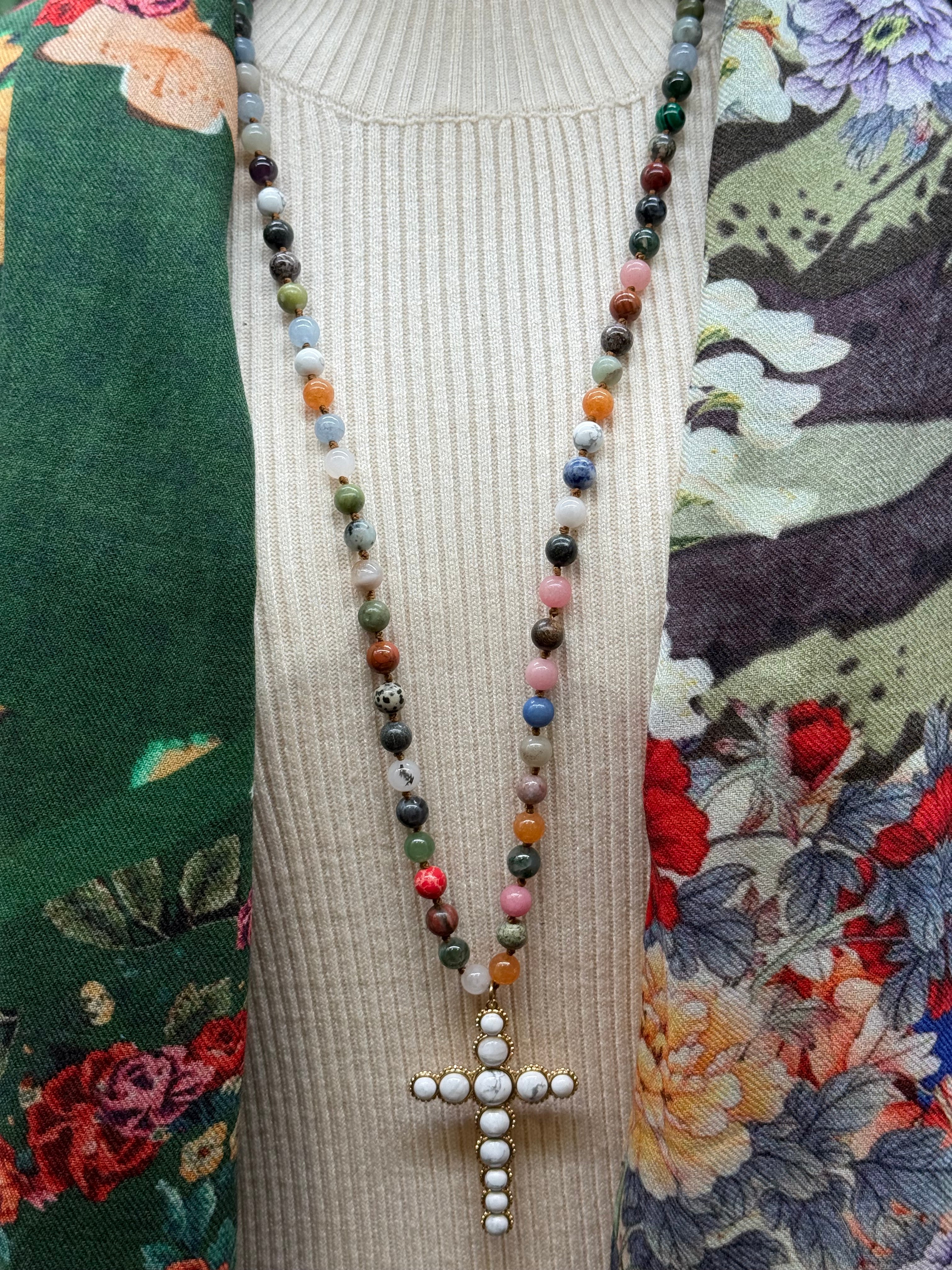 Sautoir Croix Shabada