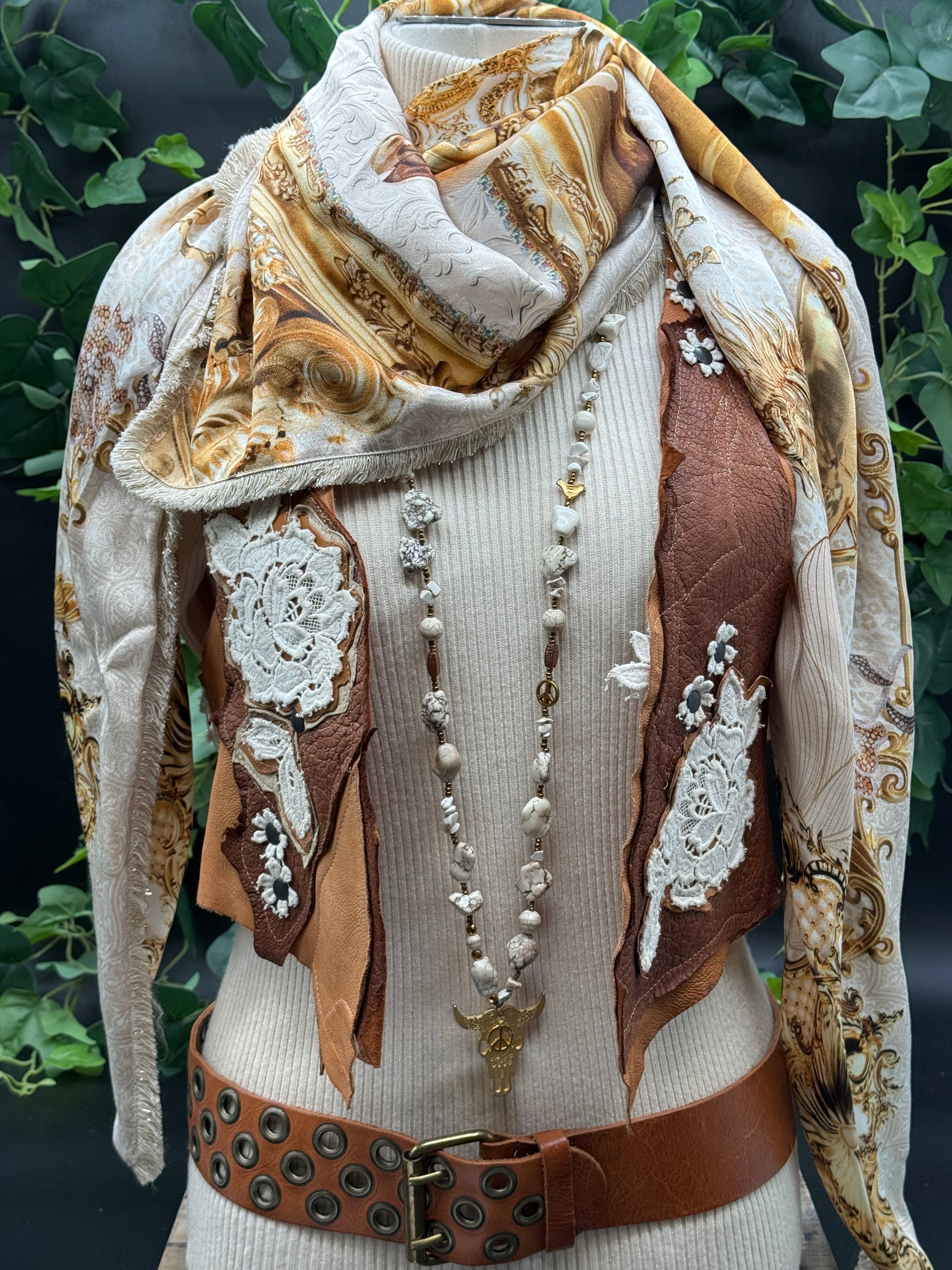 Sautoir Buffle T’as vu la Vierge!?