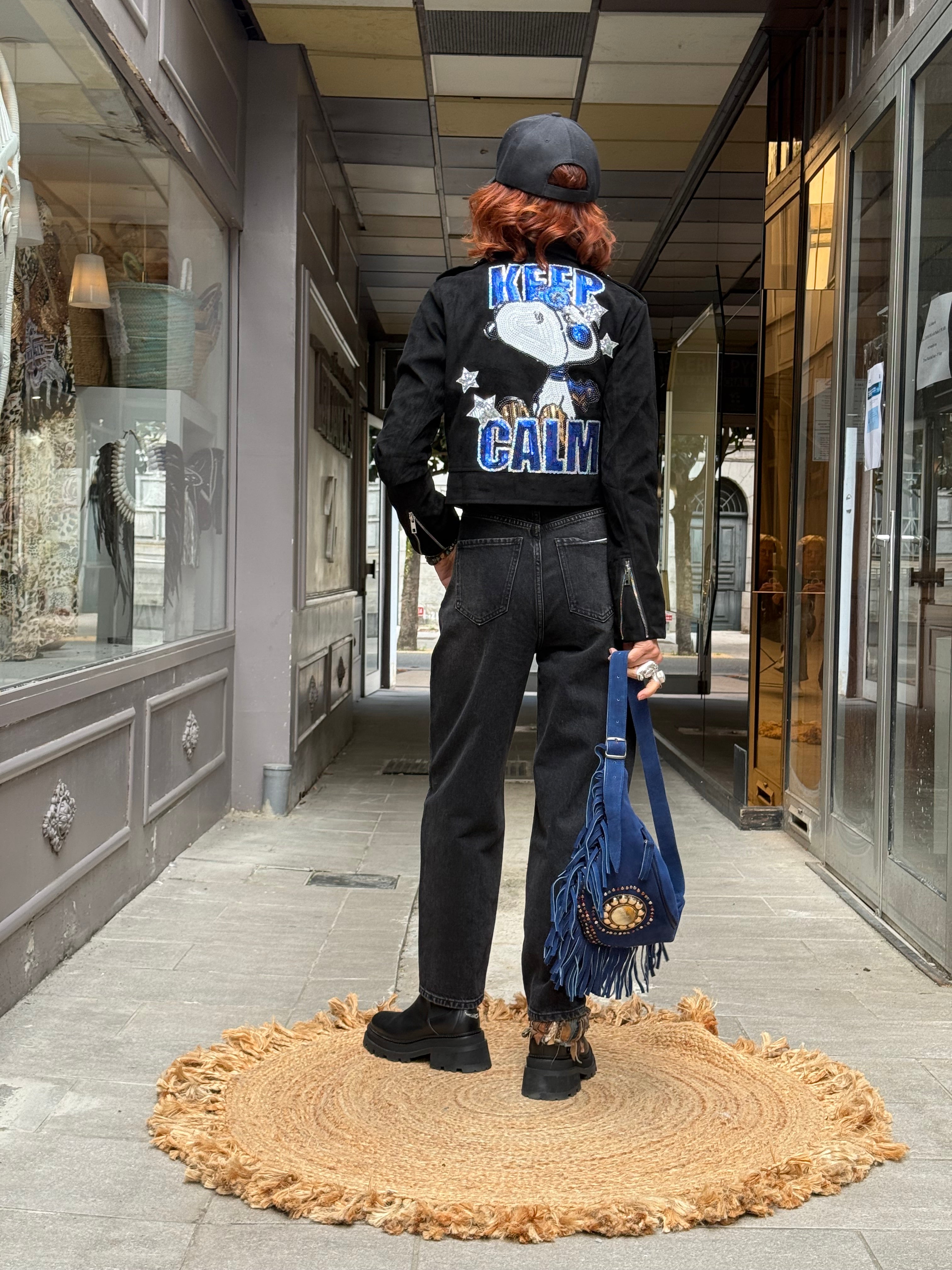 Blouson Perfecto Poupée de Soie