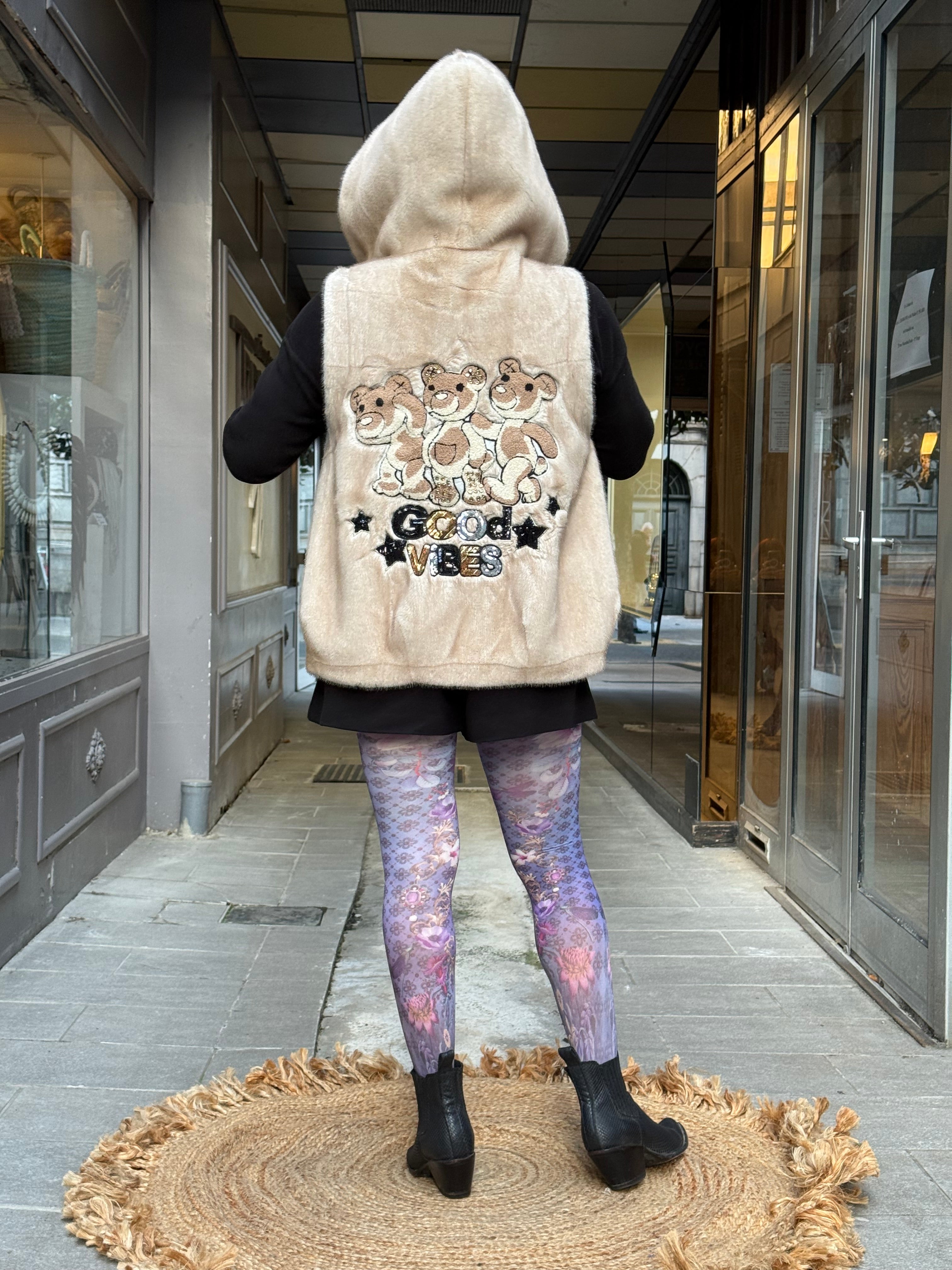 Gilet sans manche Poupée de Soie