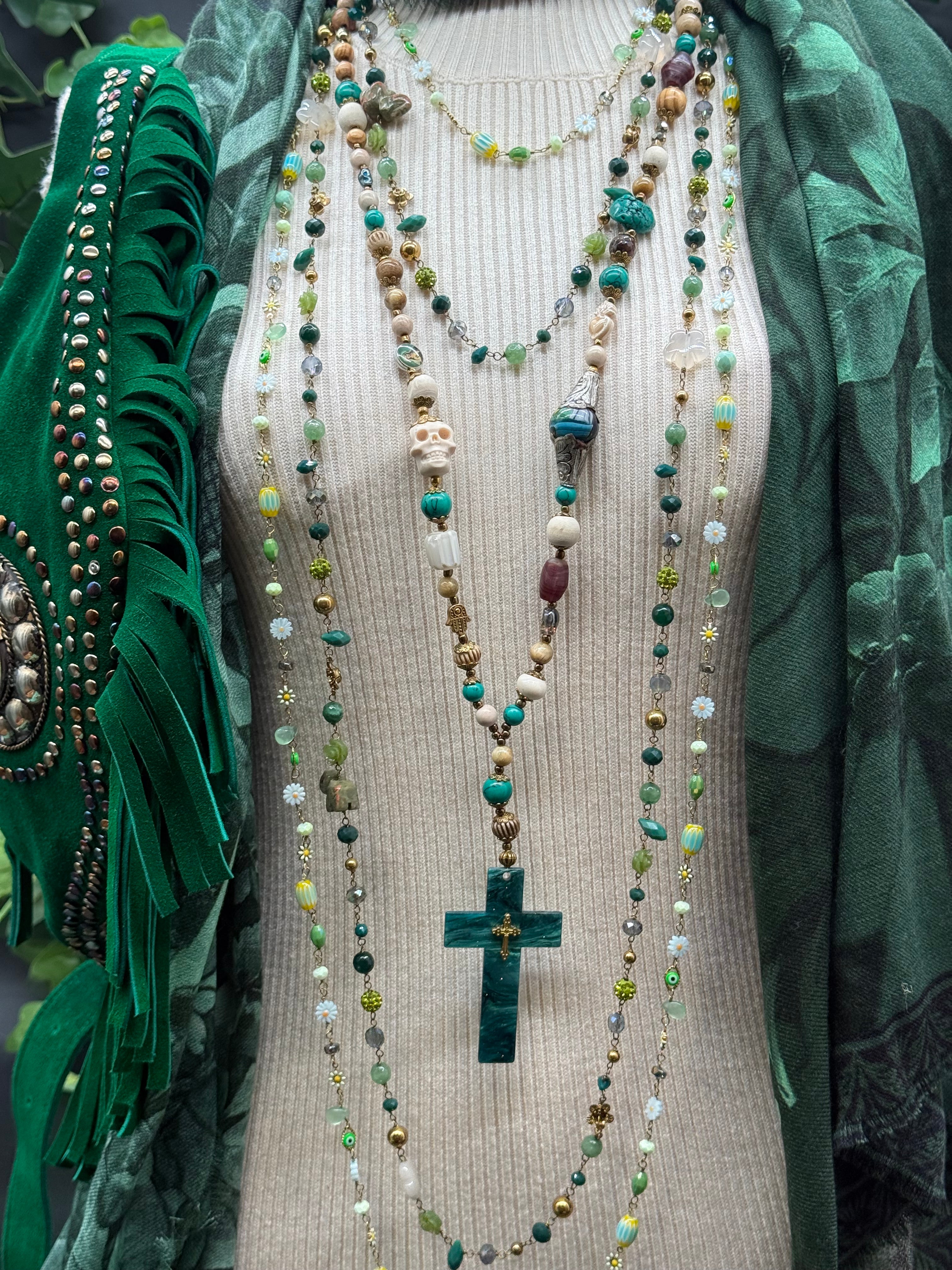 Sautoir T’as vu la Vierge!?