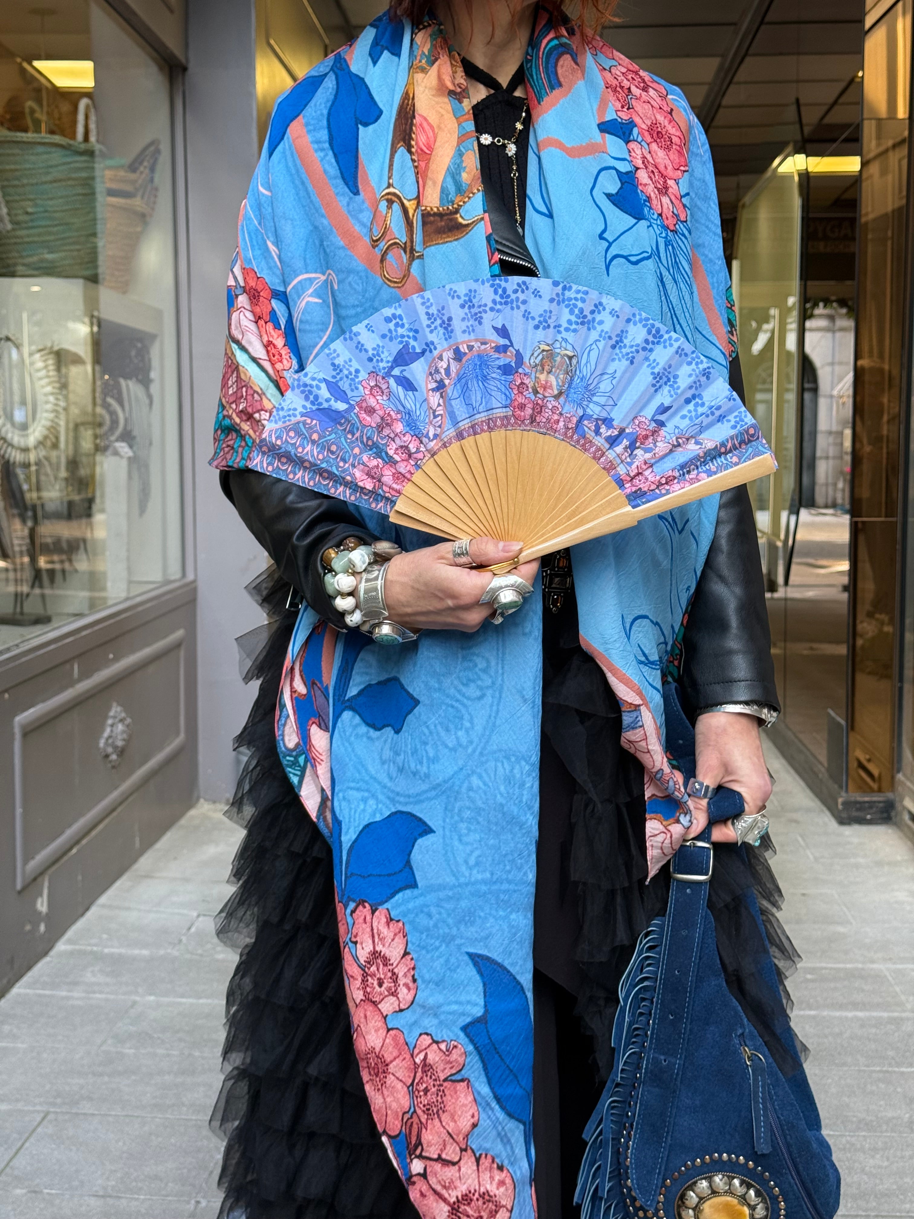 Éventail Eveil Topaze Brokante