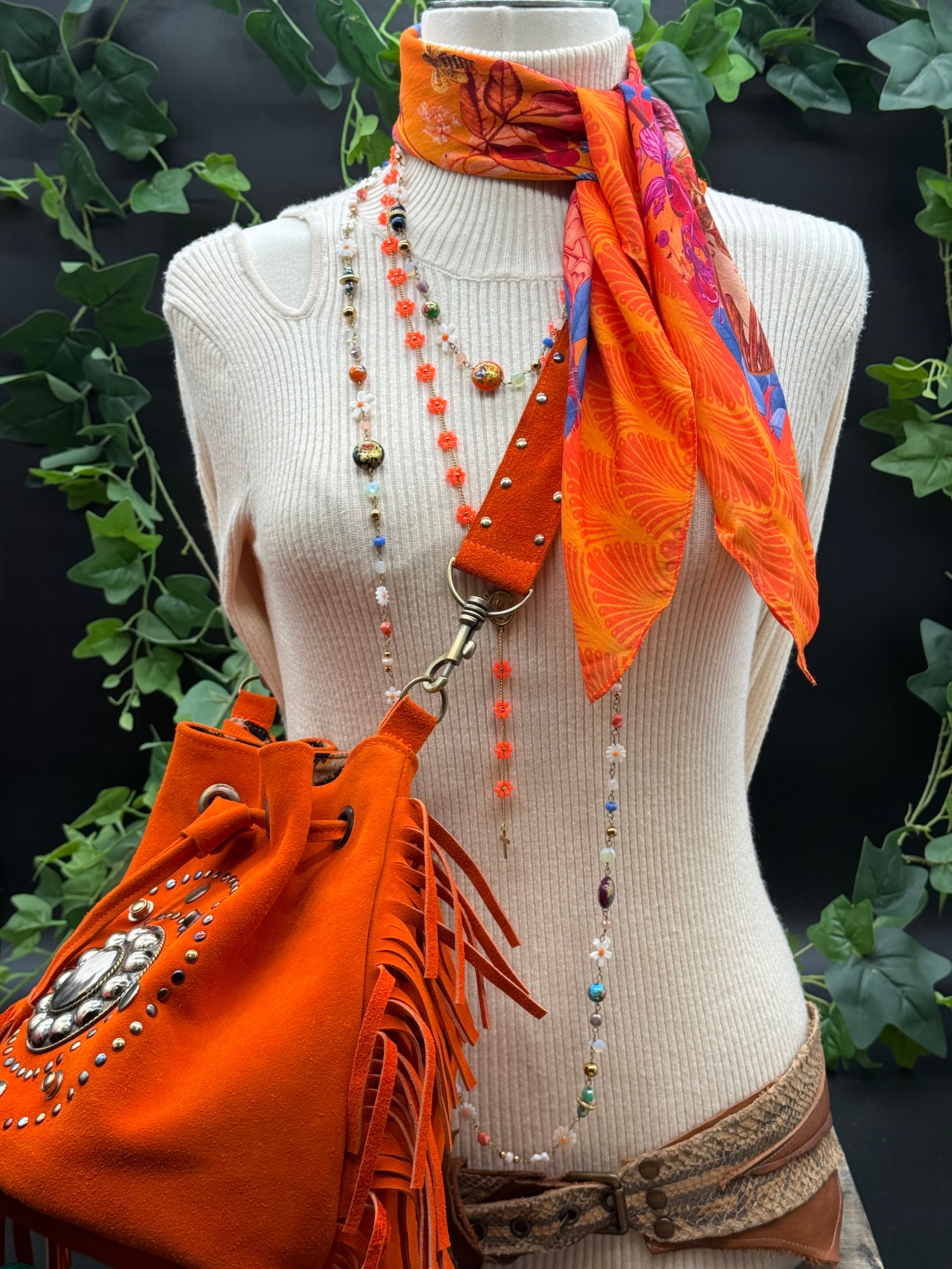 Carré Modal Guimard Cornaline Brokante