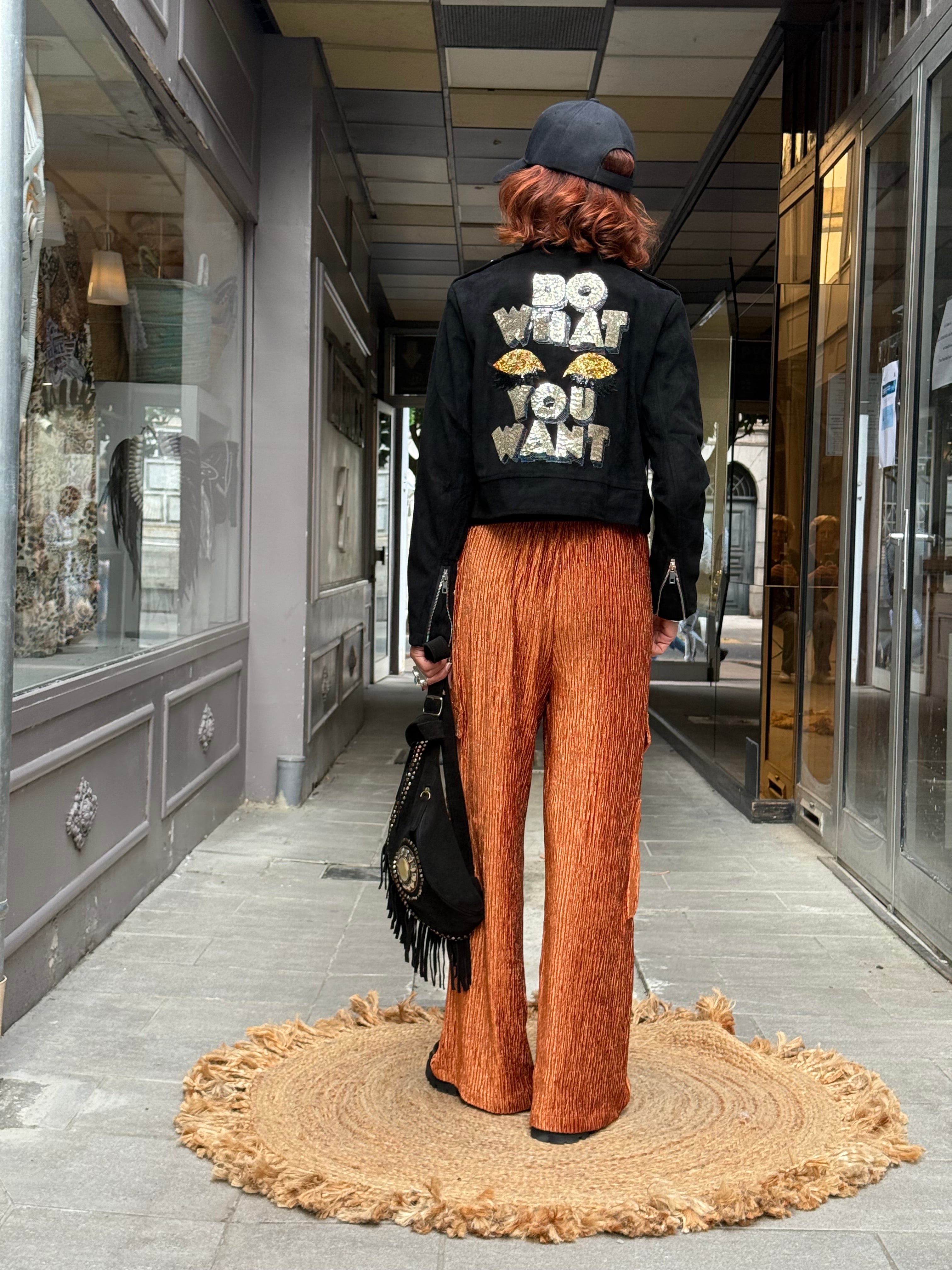 Blouson Perfecto Poupée de Soie
