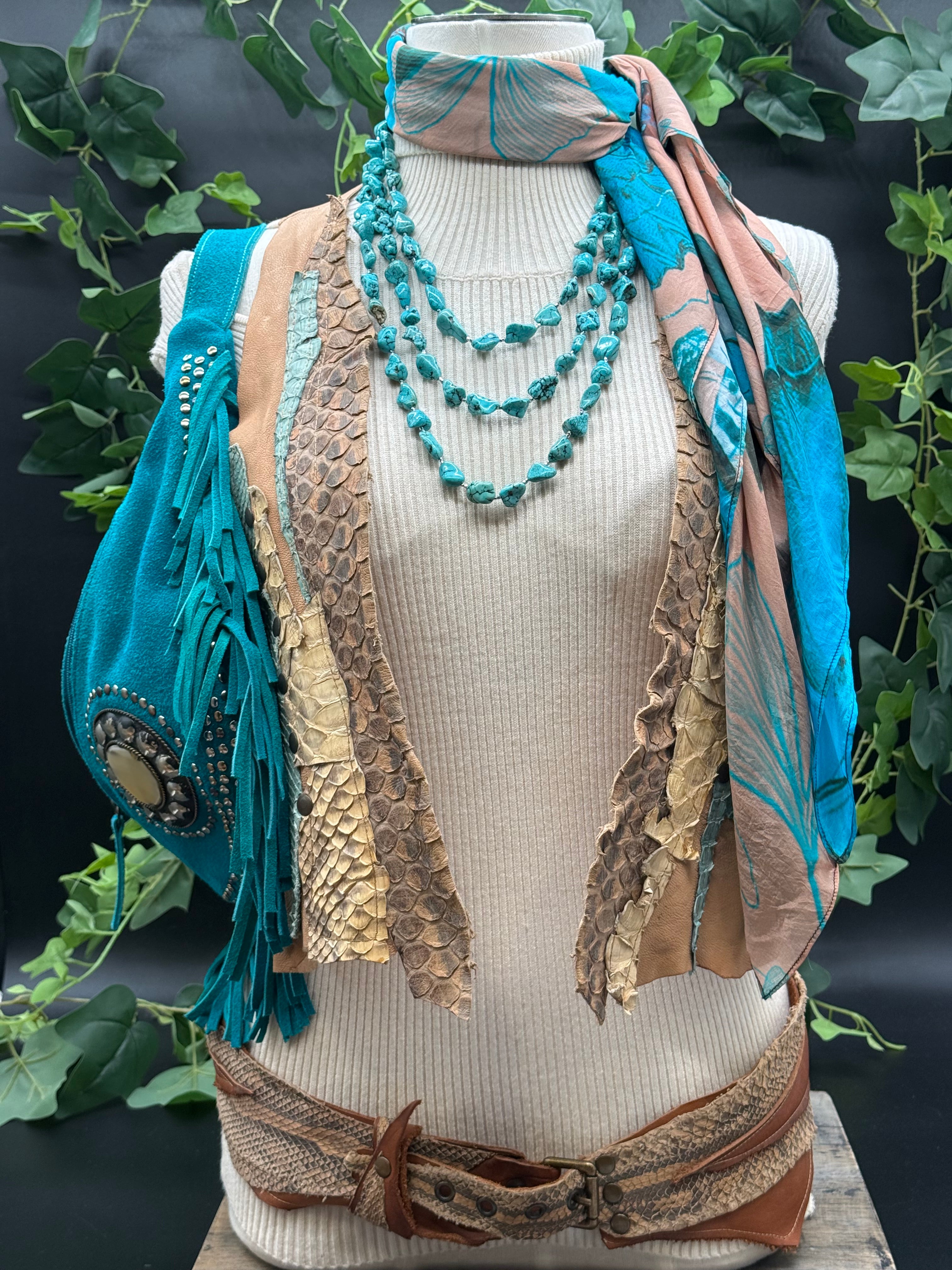 Sautoir Howlite Hypnochic