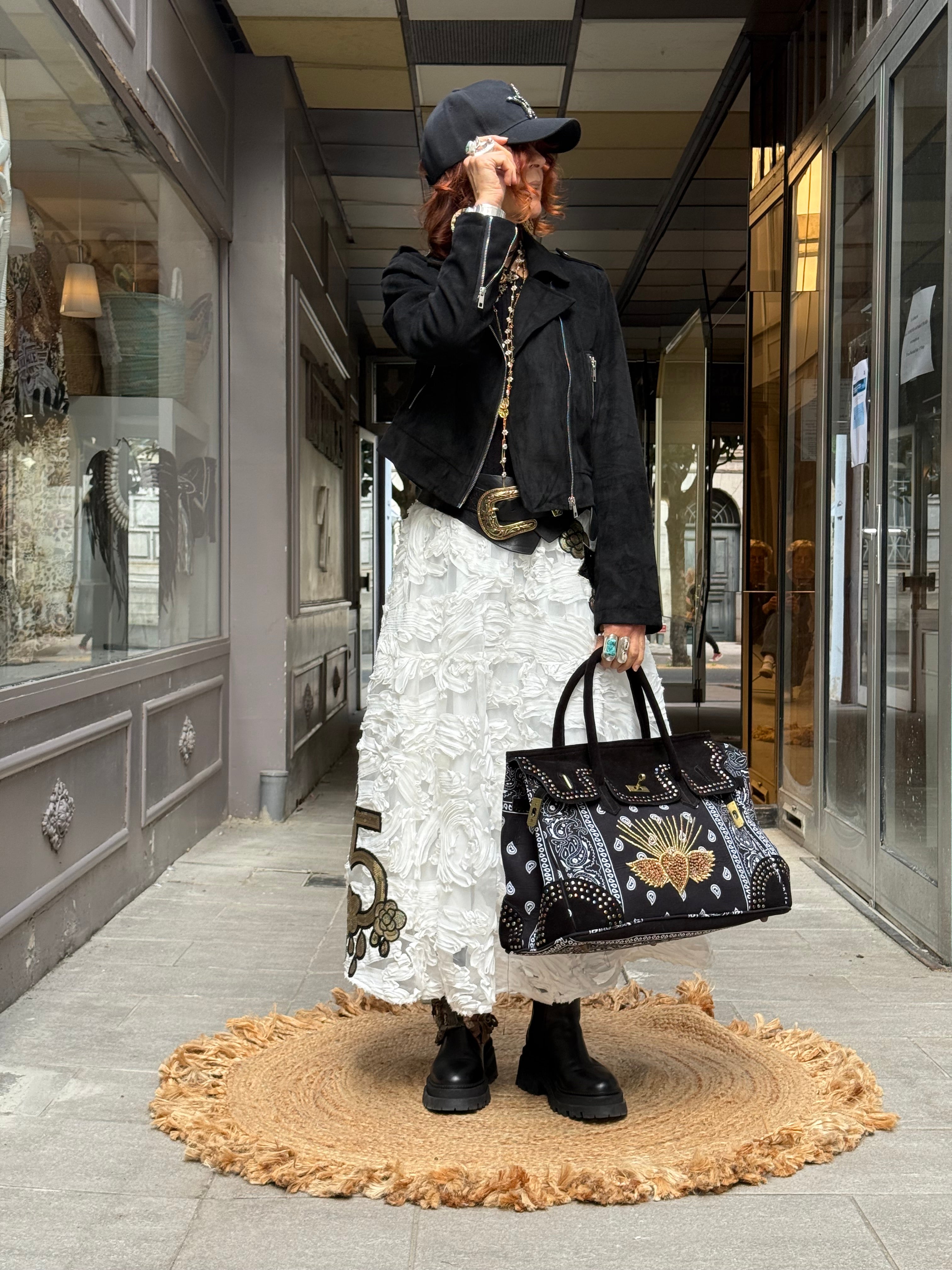 Blouson Perfecto Poupée de Soie