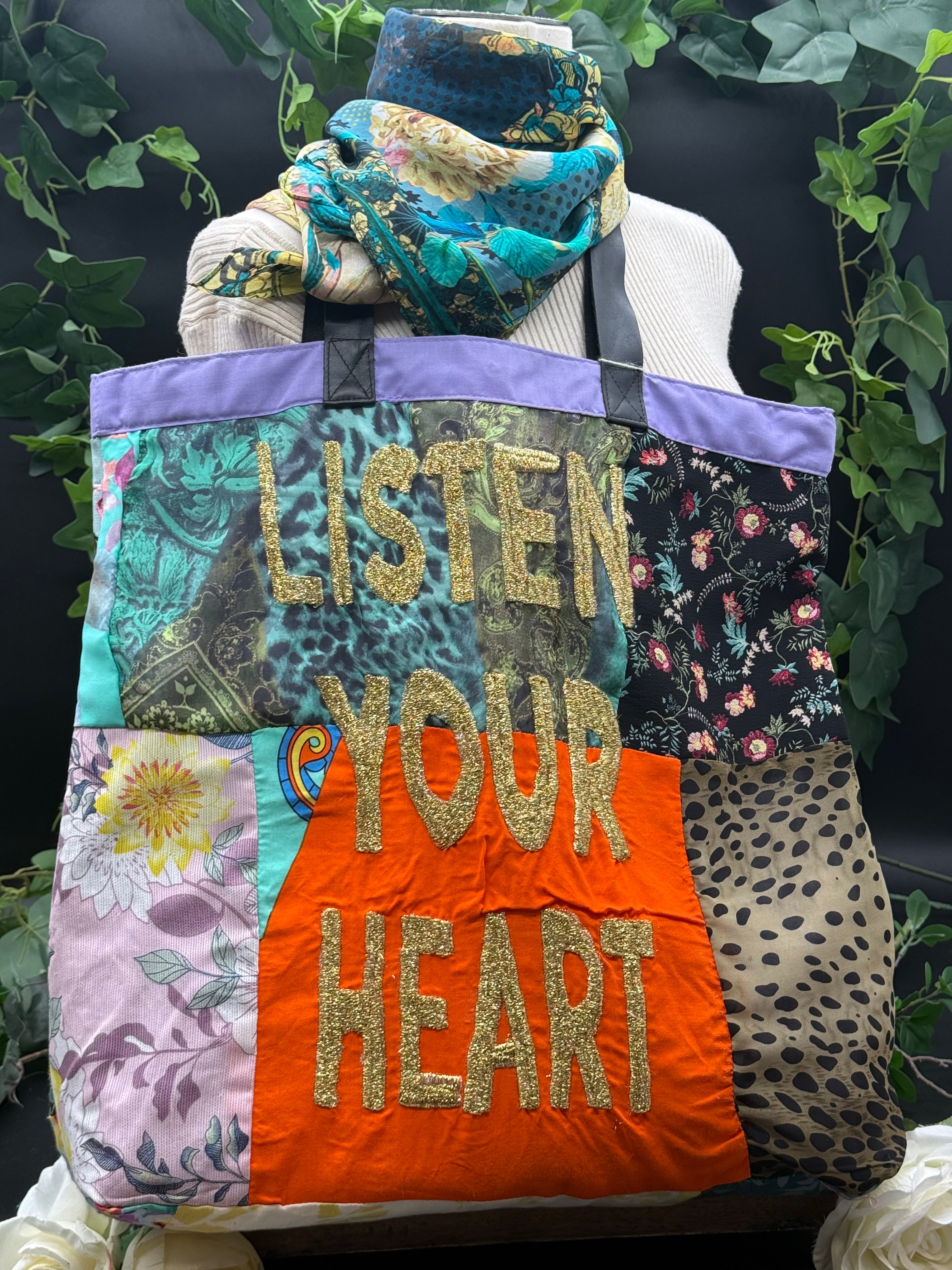 Sac Listen Your Heart Fleur de Pirate