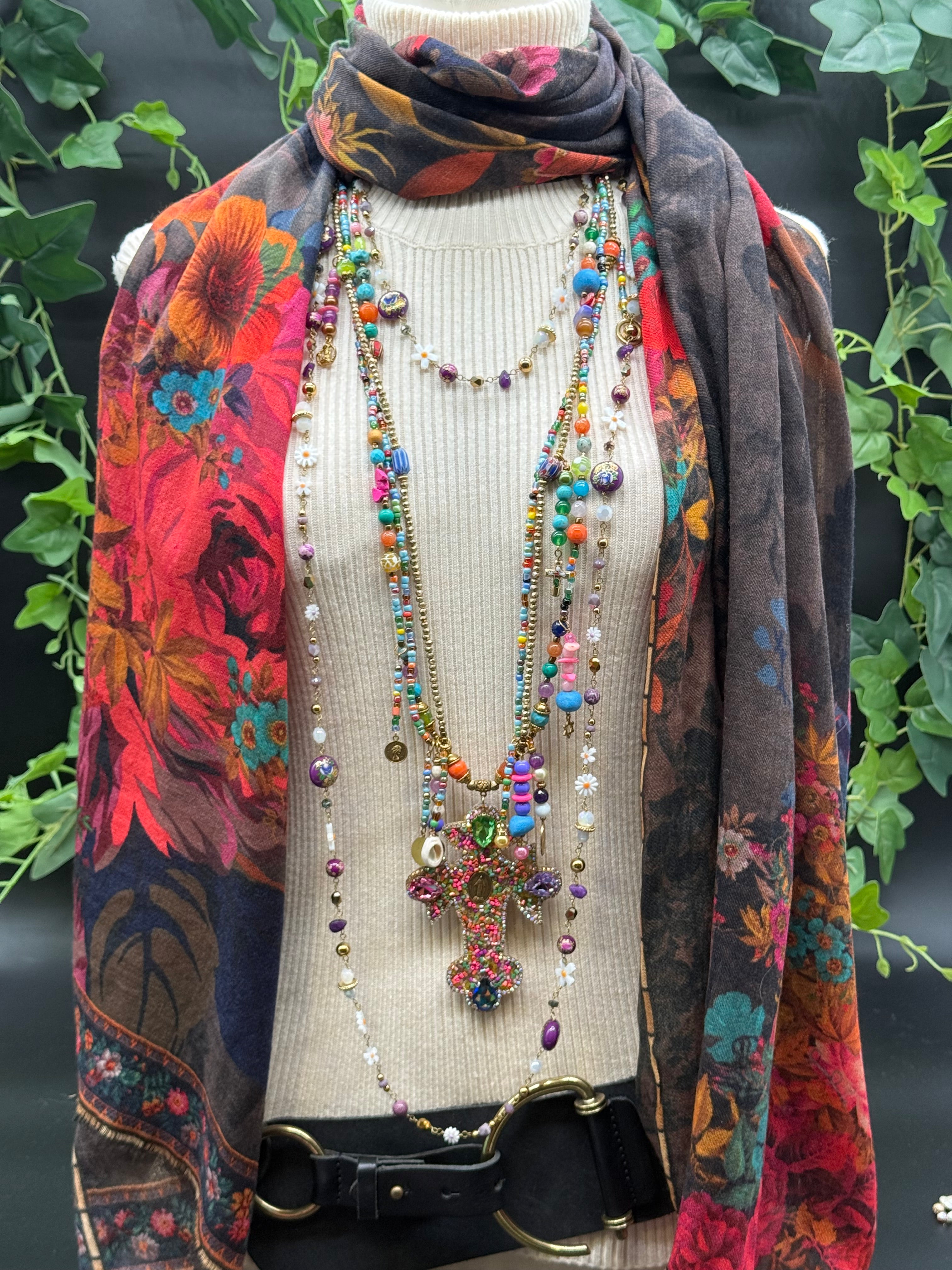 Sautoir T’as vu la Vierge!?