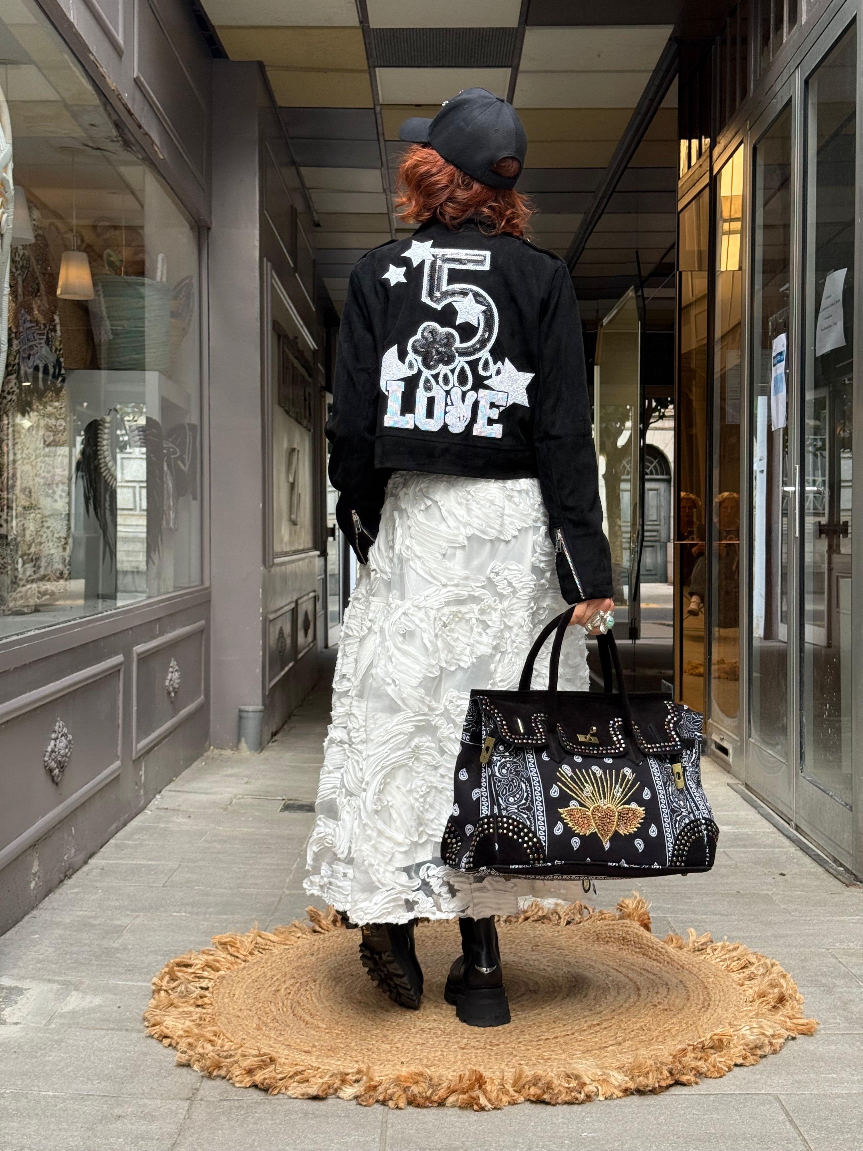 Blouson Perfecto Poupée de Soie