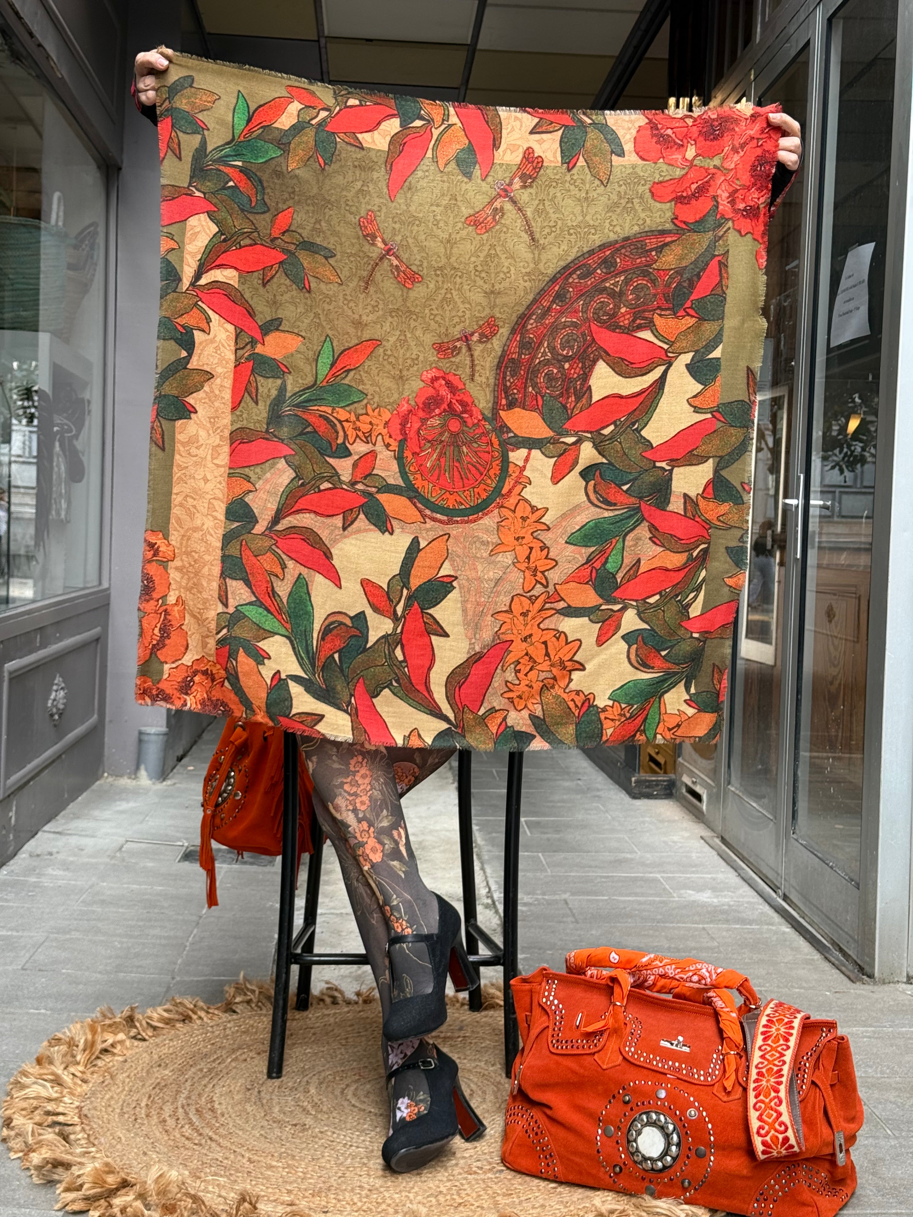 Carré Cachemire Brokante