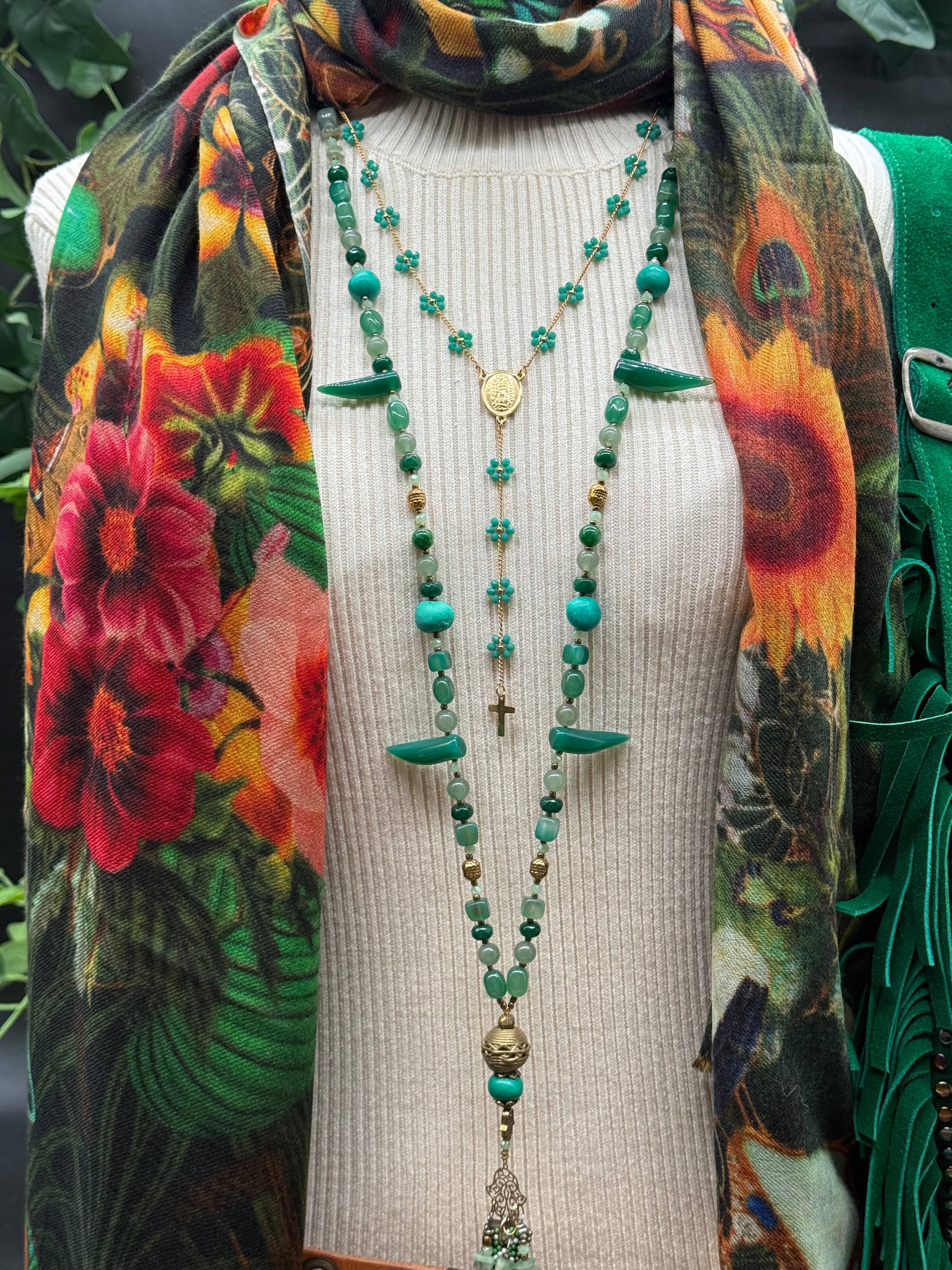 Sautoir T’as vu la Vierge!?