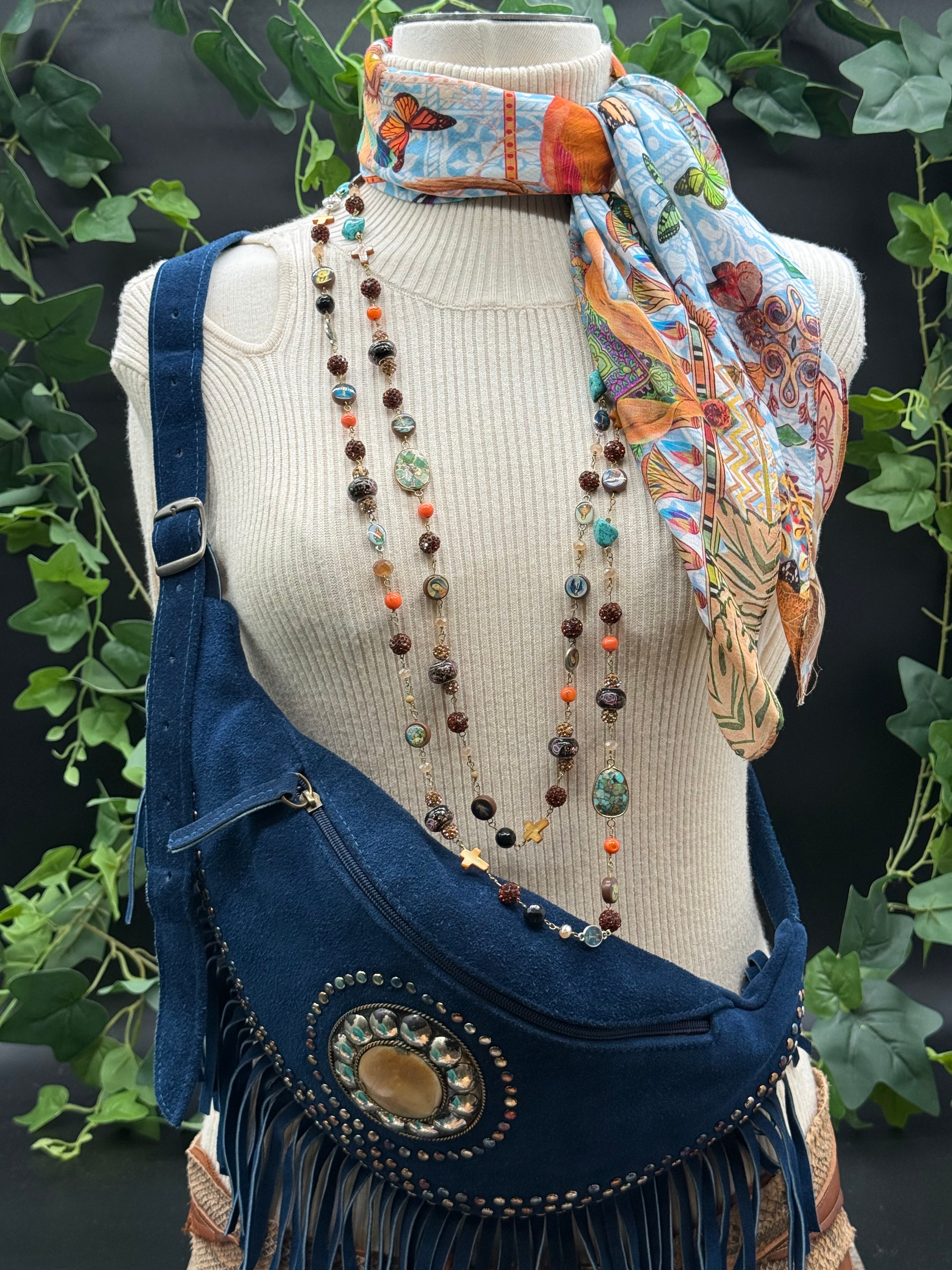 Carré Modal Nefertiti Ciel Brokante