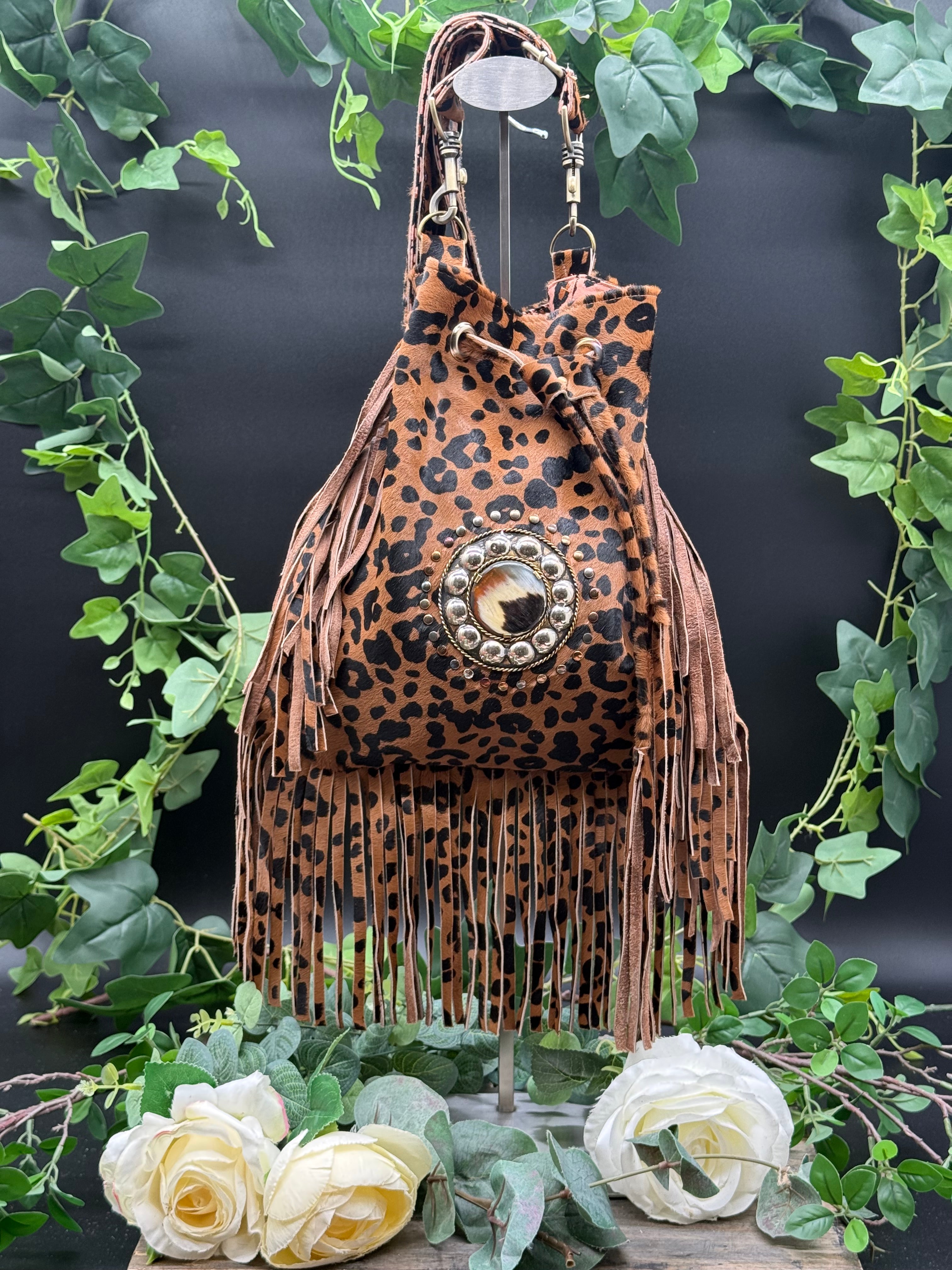 Sac Coco Dingo Léopard Flower Market