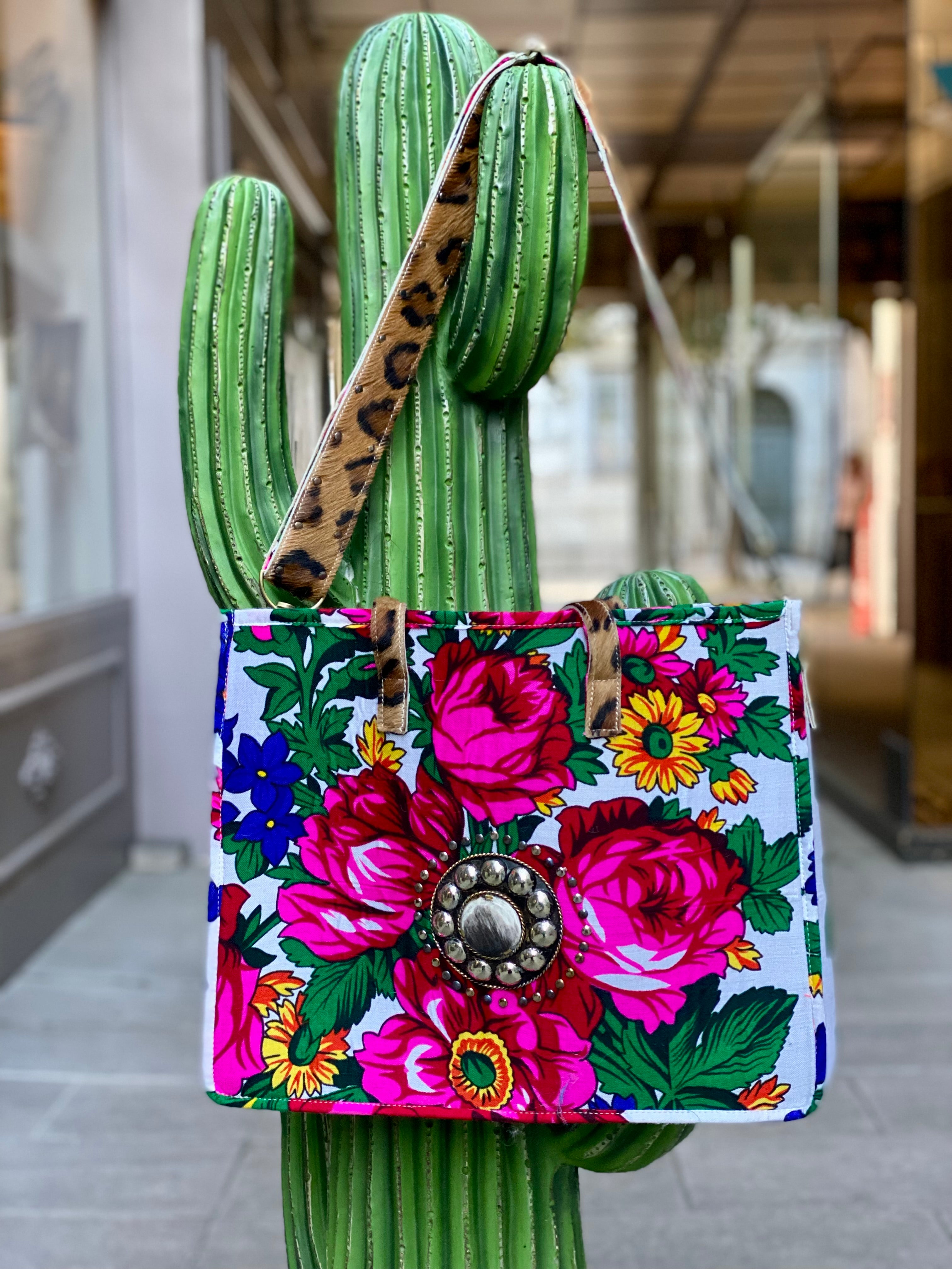 Flower Market tote bag