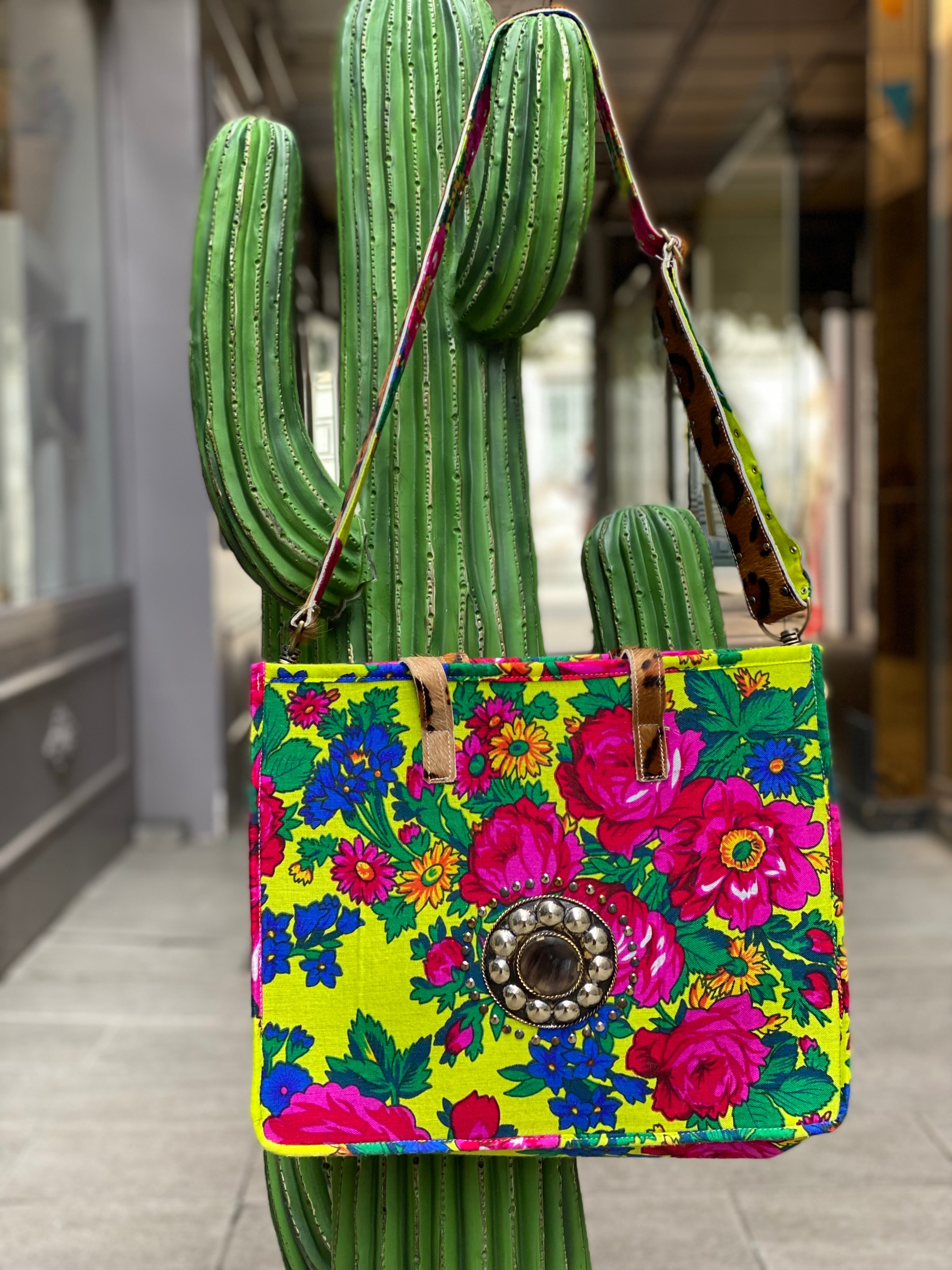 Flower Market tote bag