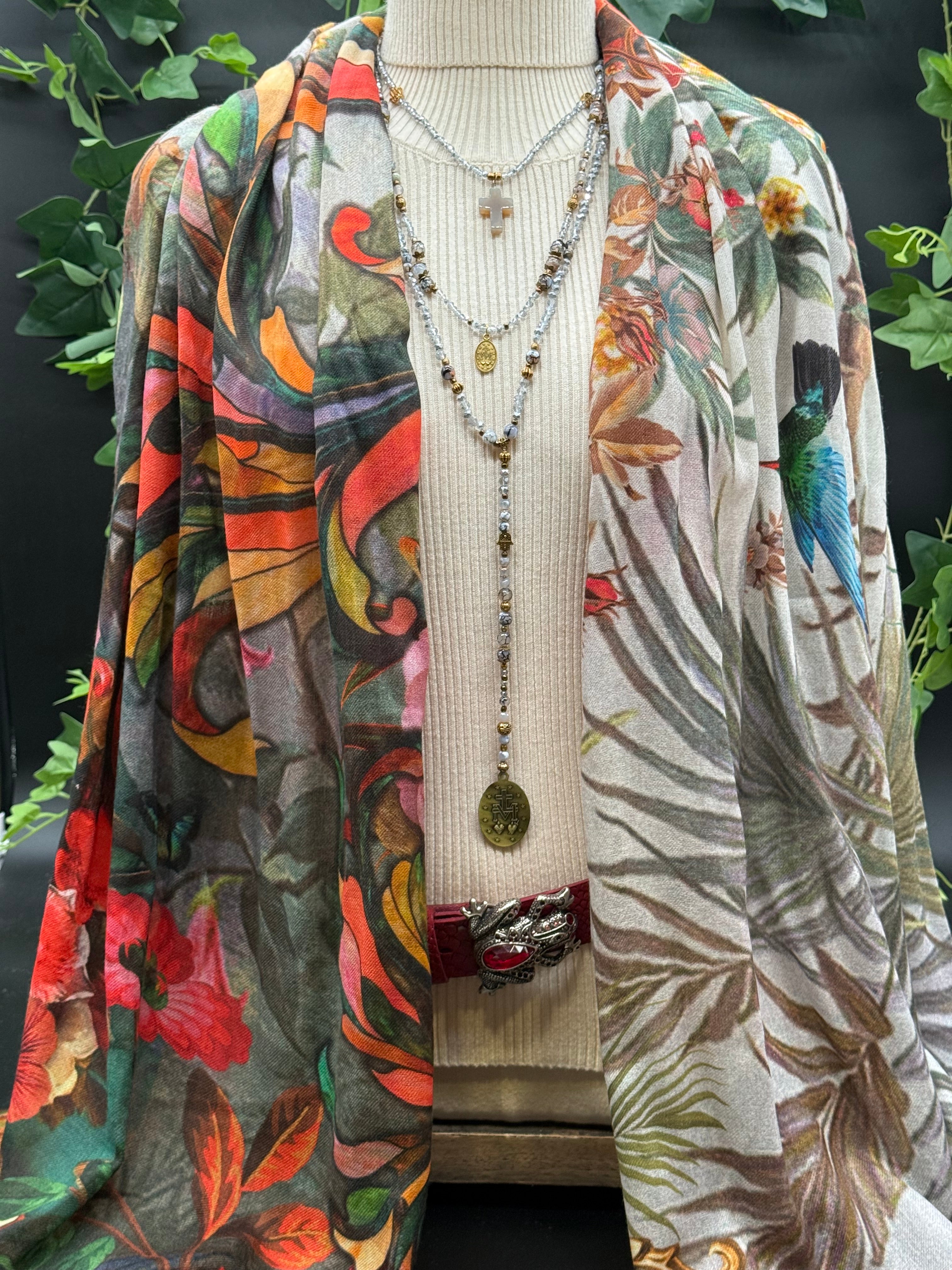 Écharpe Cachemire Brokante