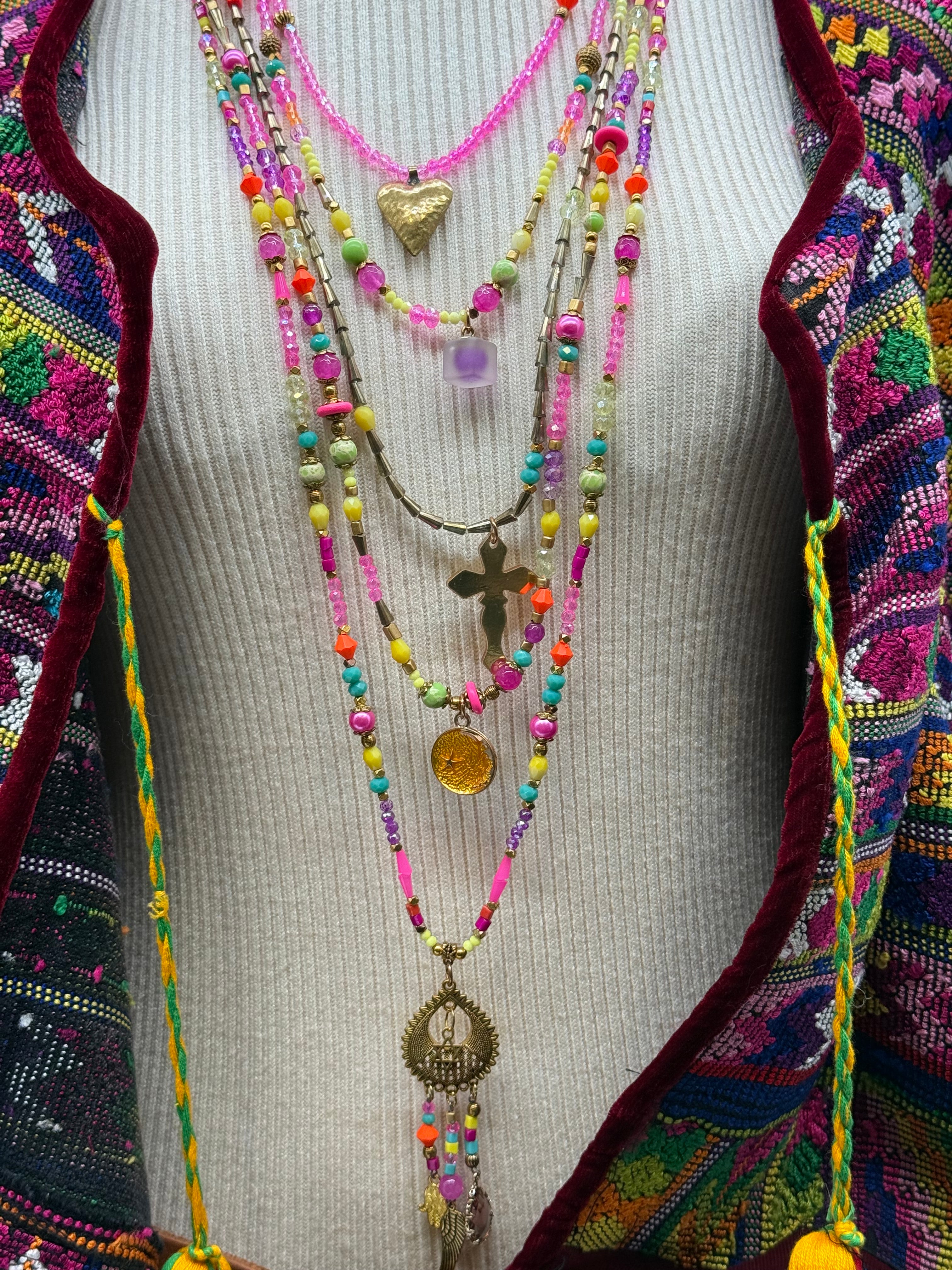 Sautoir T’as vu la Vierge!?