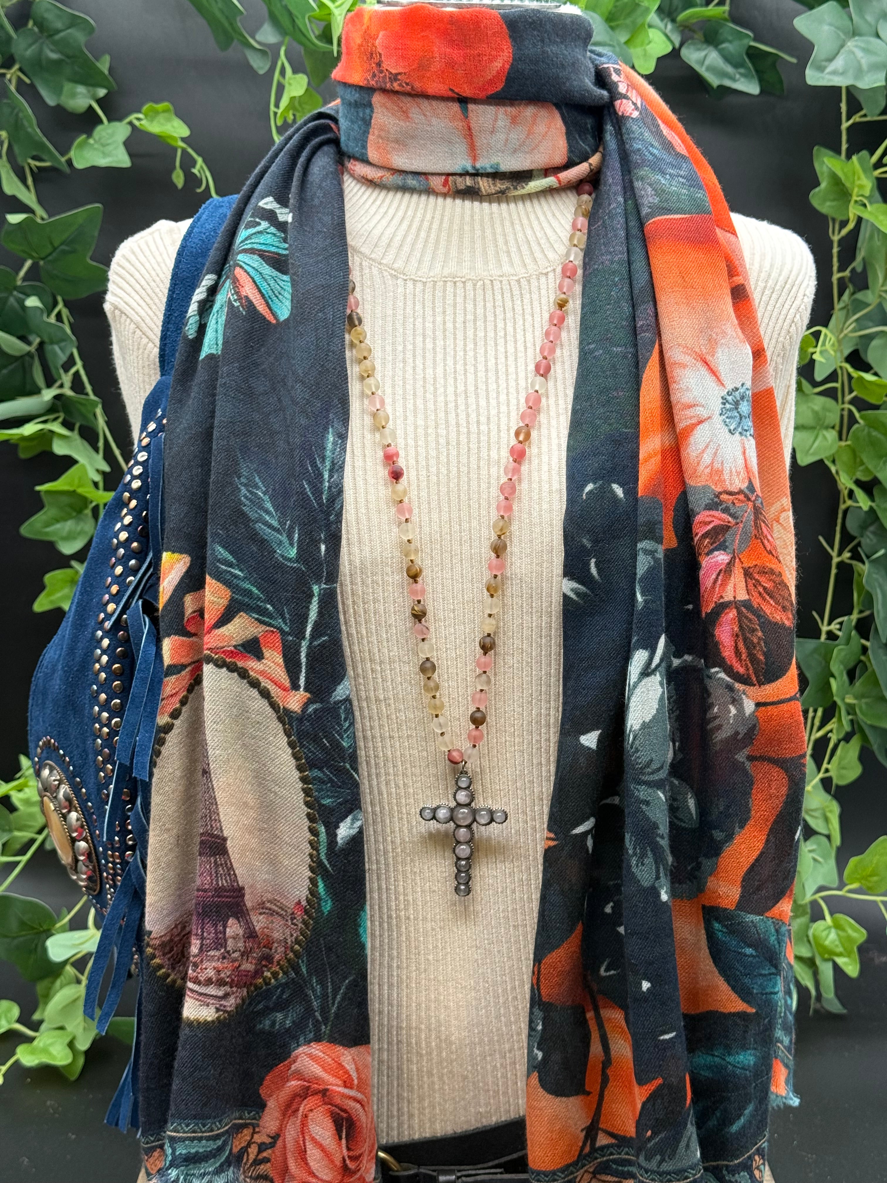 Sautoir Croix Shabada