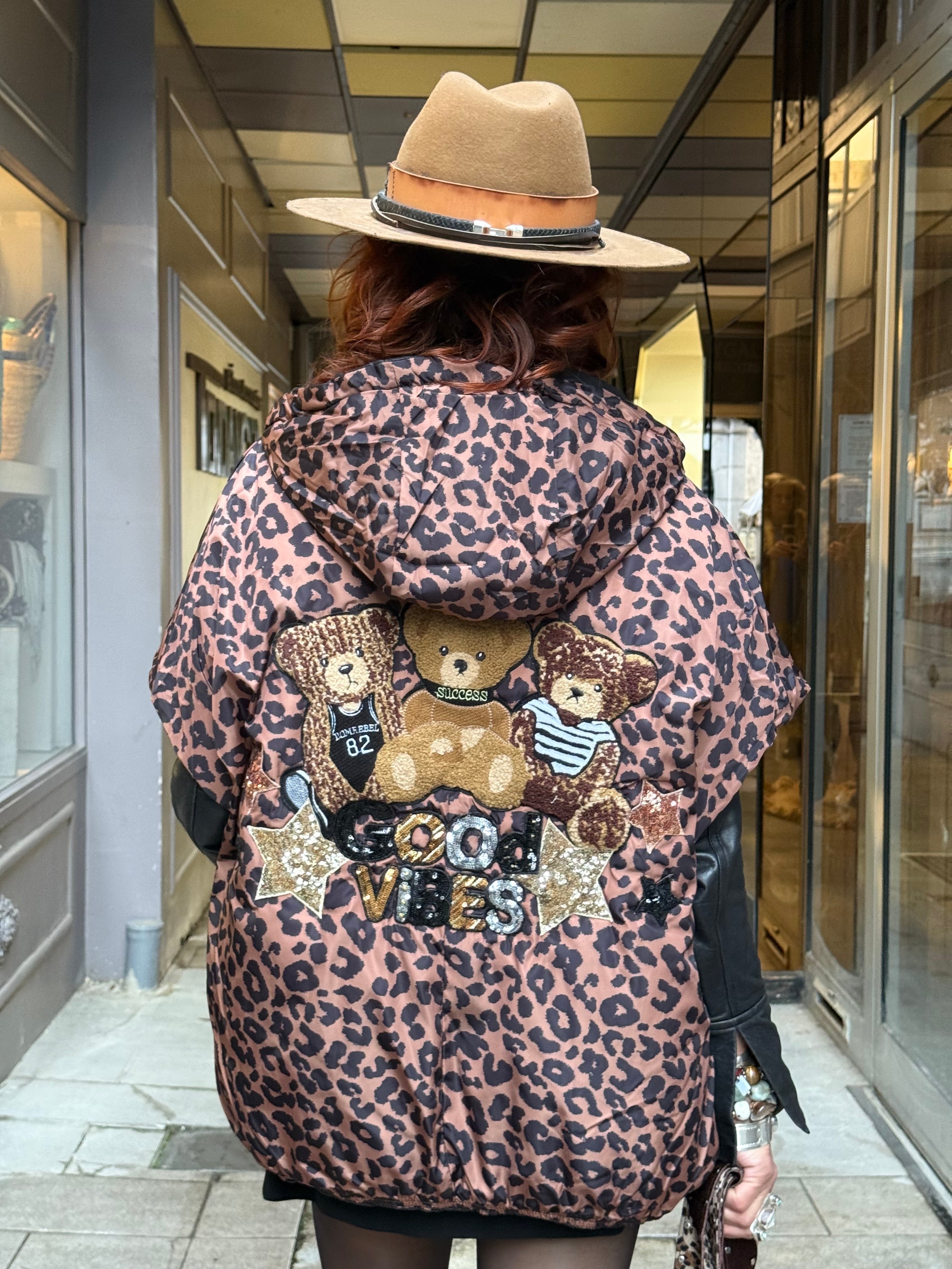 Doudoune Poncho Poupée de Soie