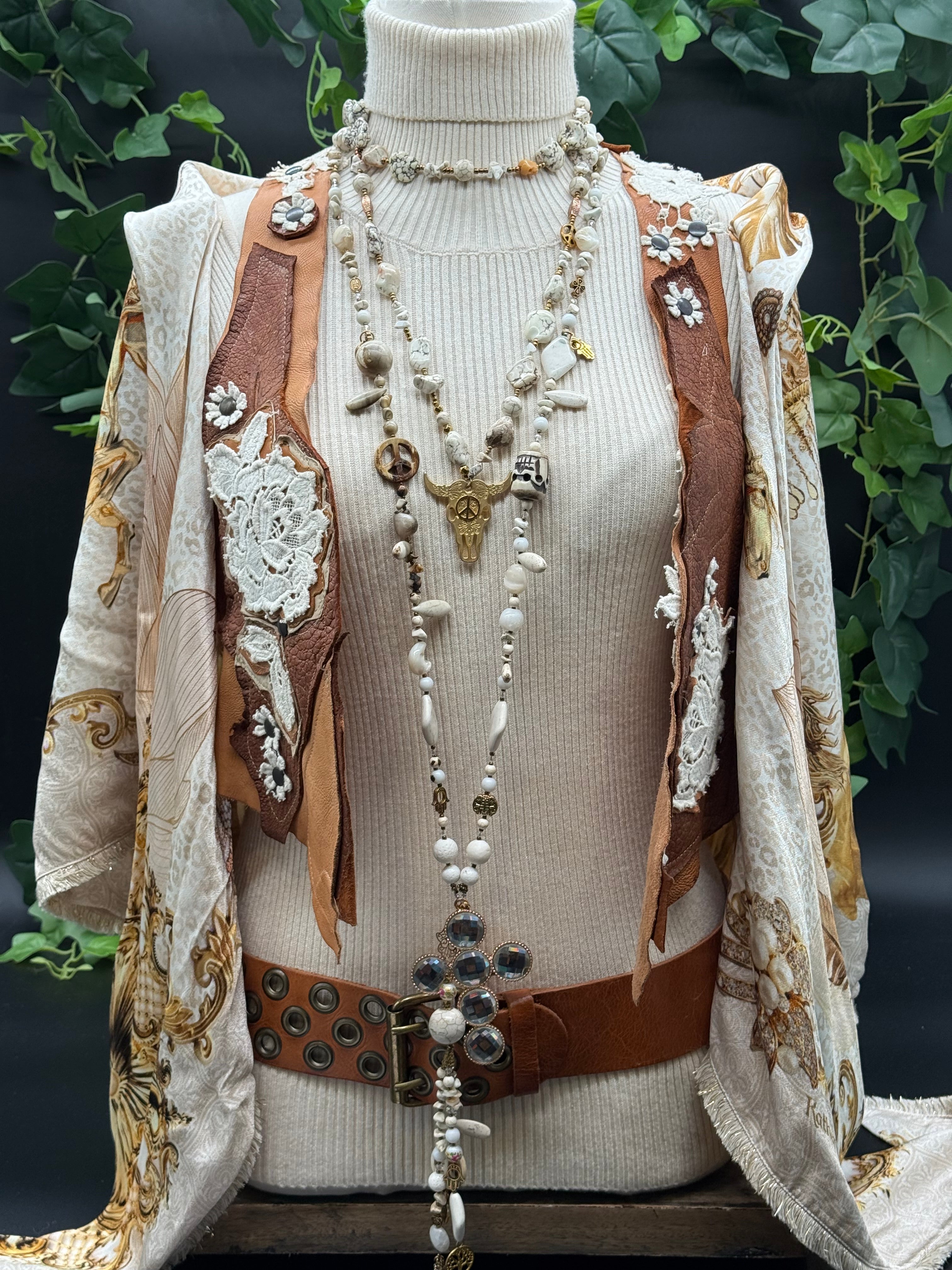 Sautoir Buffle T’as vu la Vierge!?