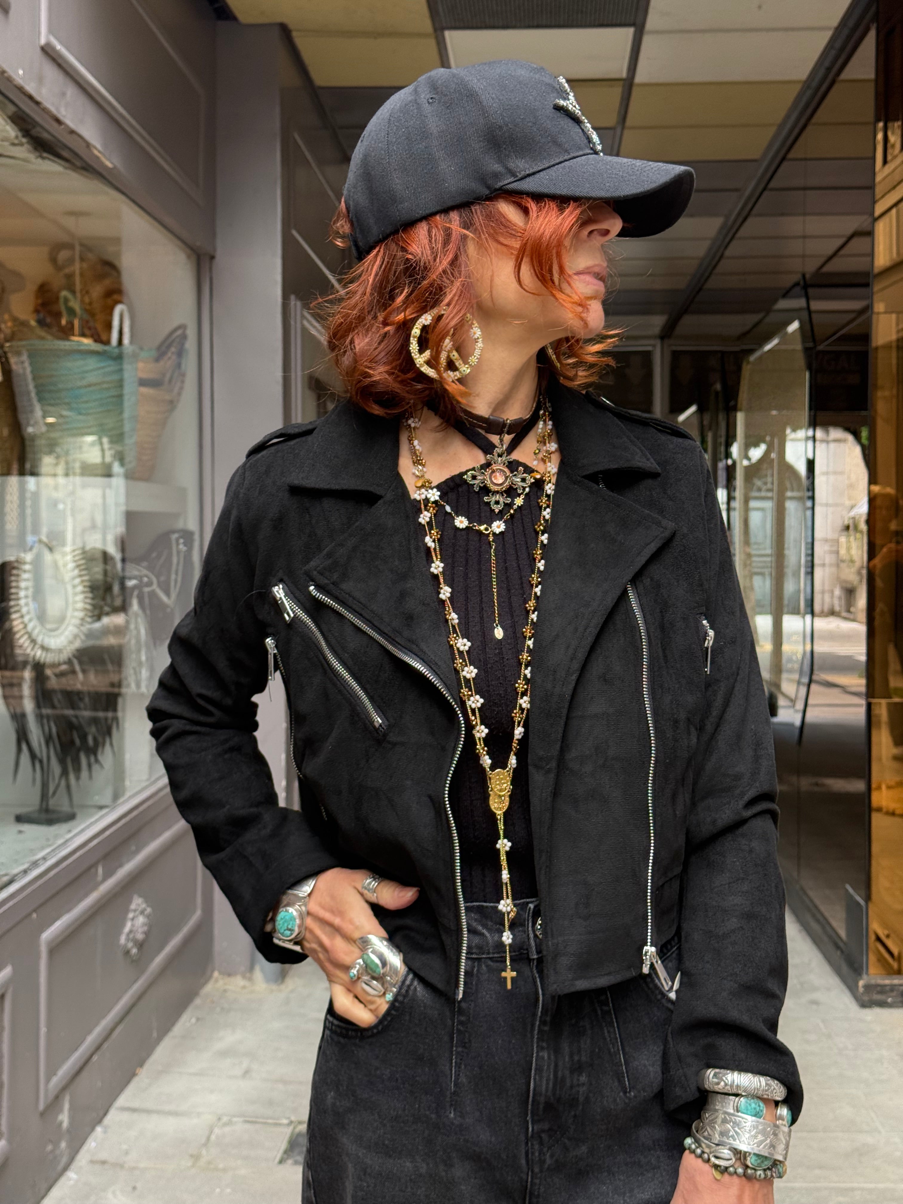 Blouson Perfecto Poupée de Soie