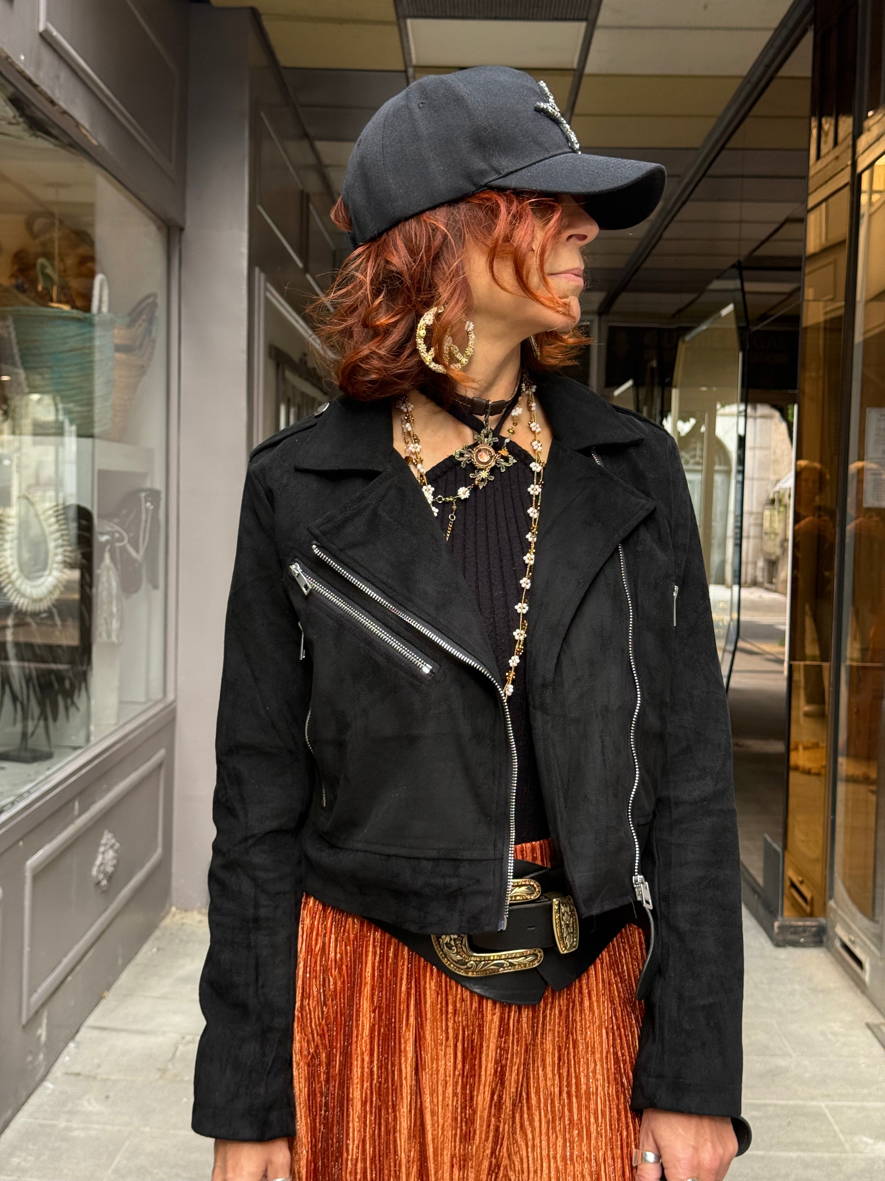 Blouson Perfecto Poupée de Soie