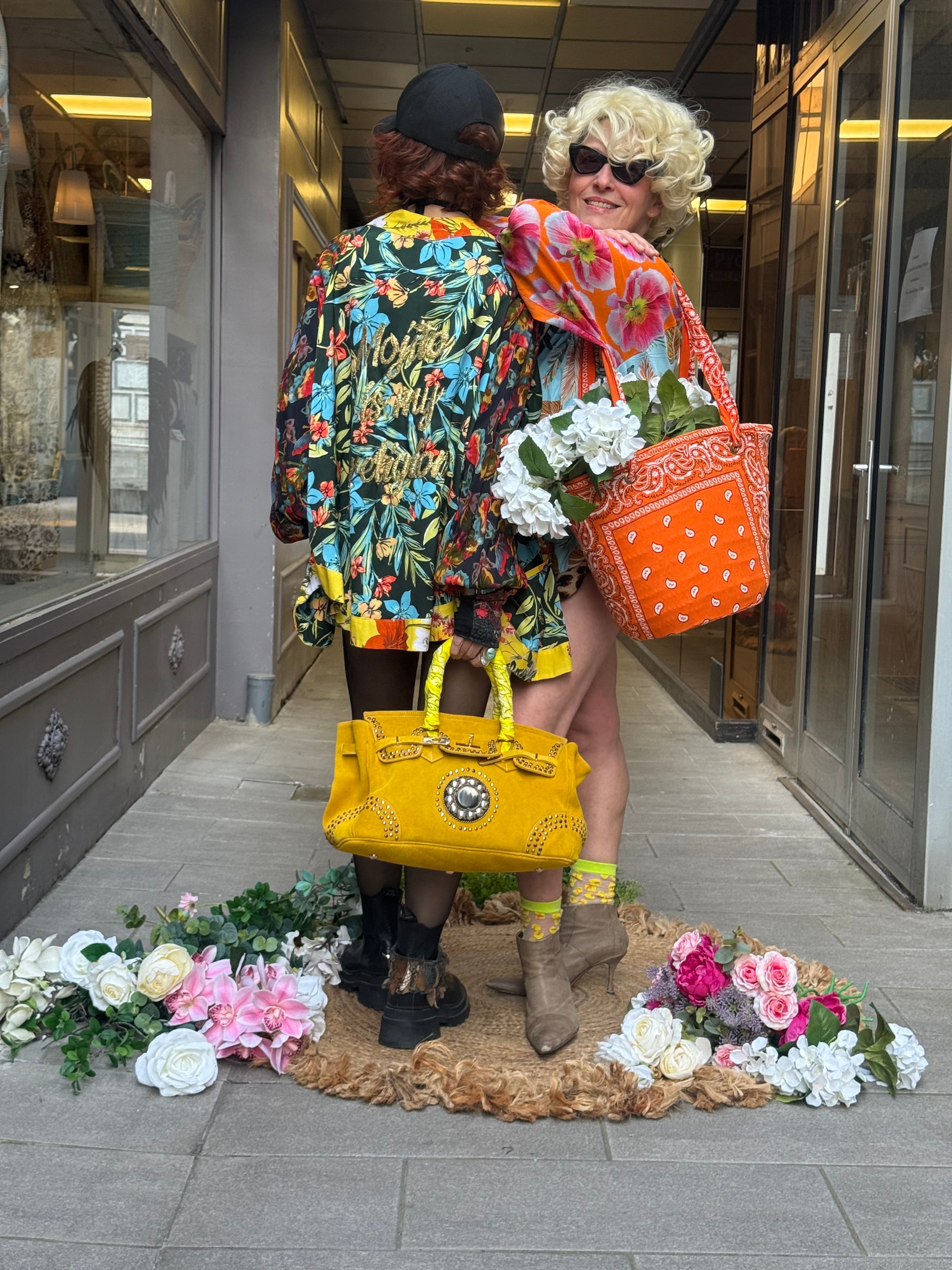 Kimono court Fleur de Pirate