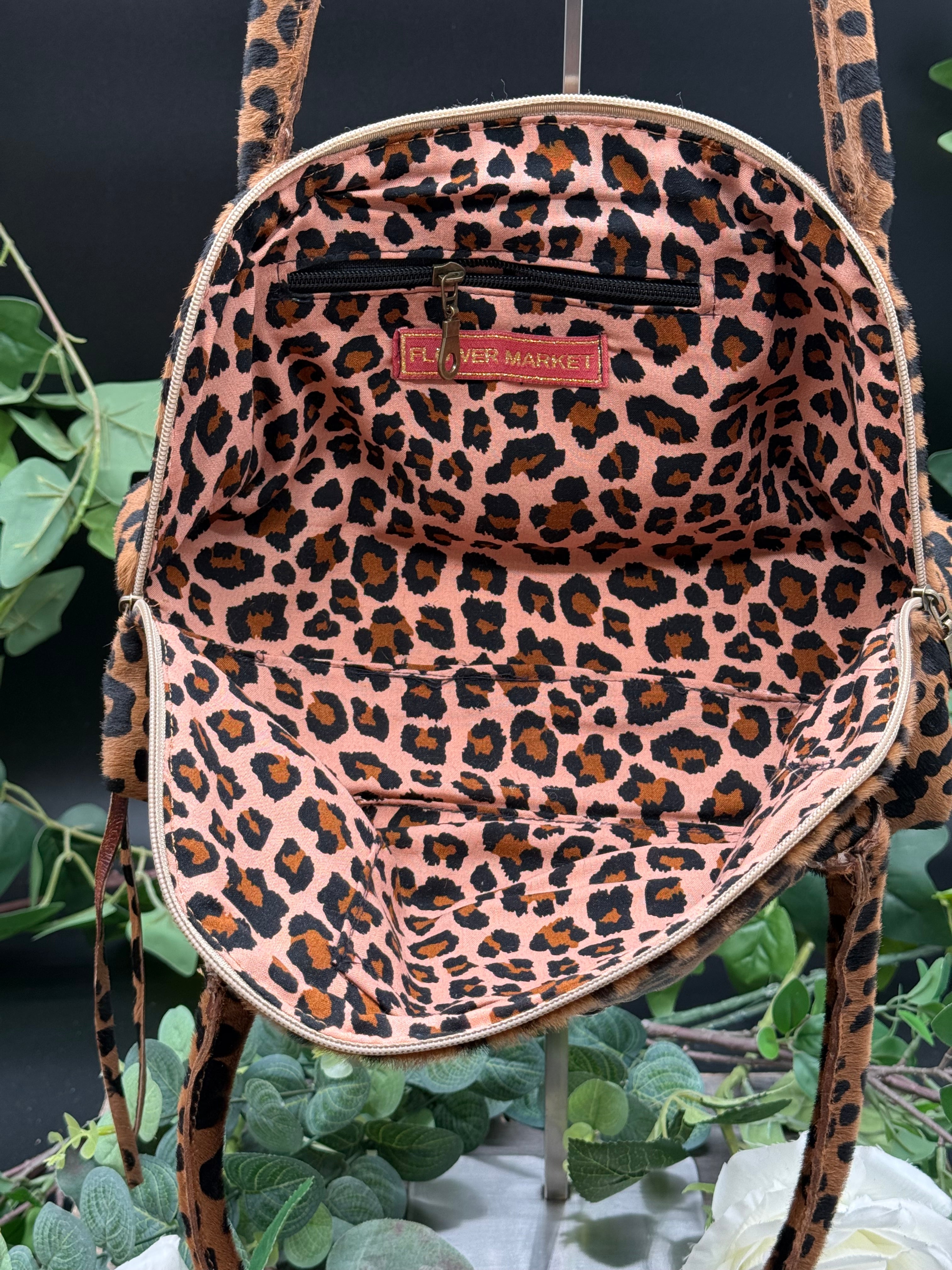 Sac Lola K Léopard Flower Market