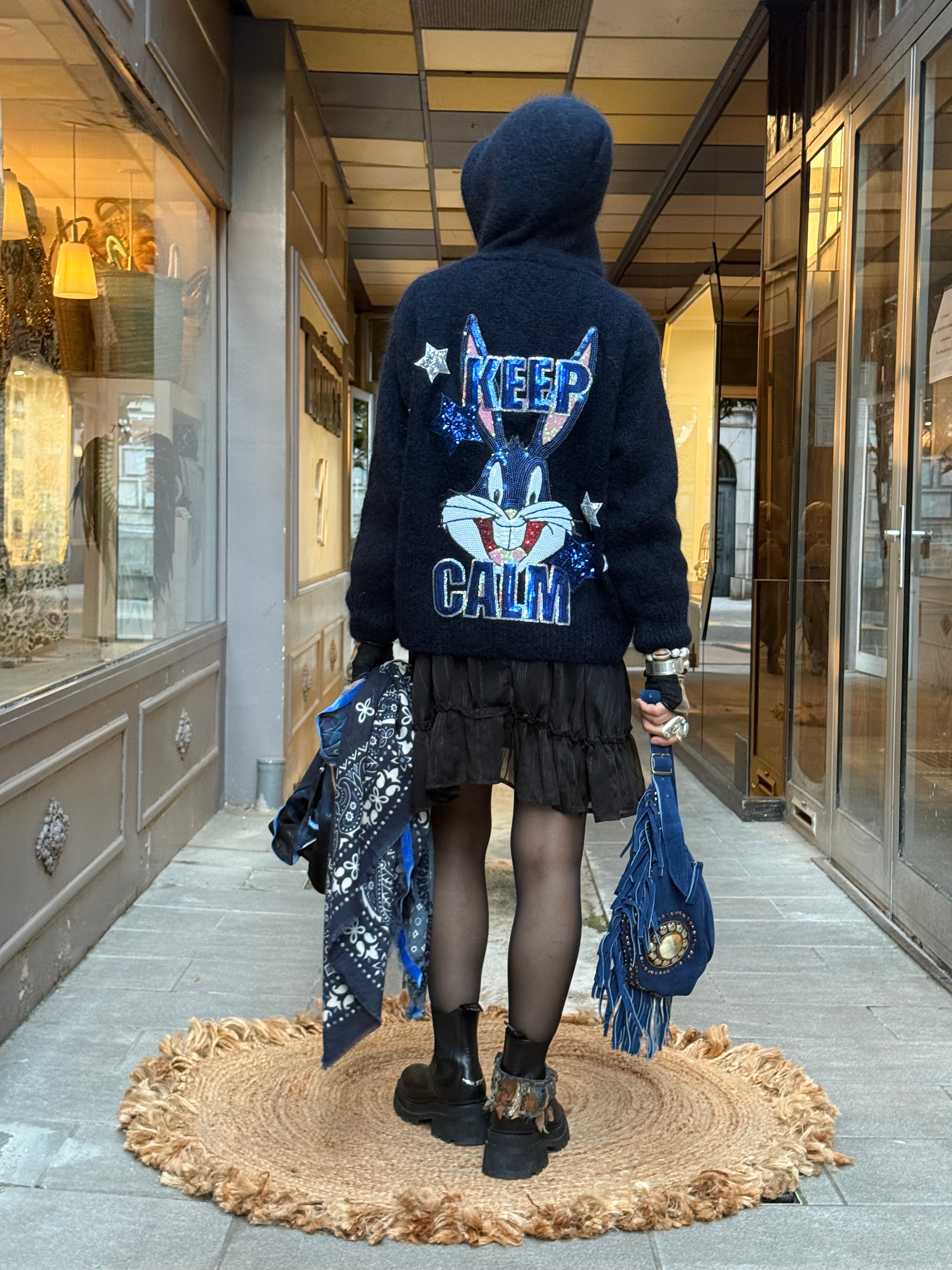 Pull Capuche Poupée de Soie