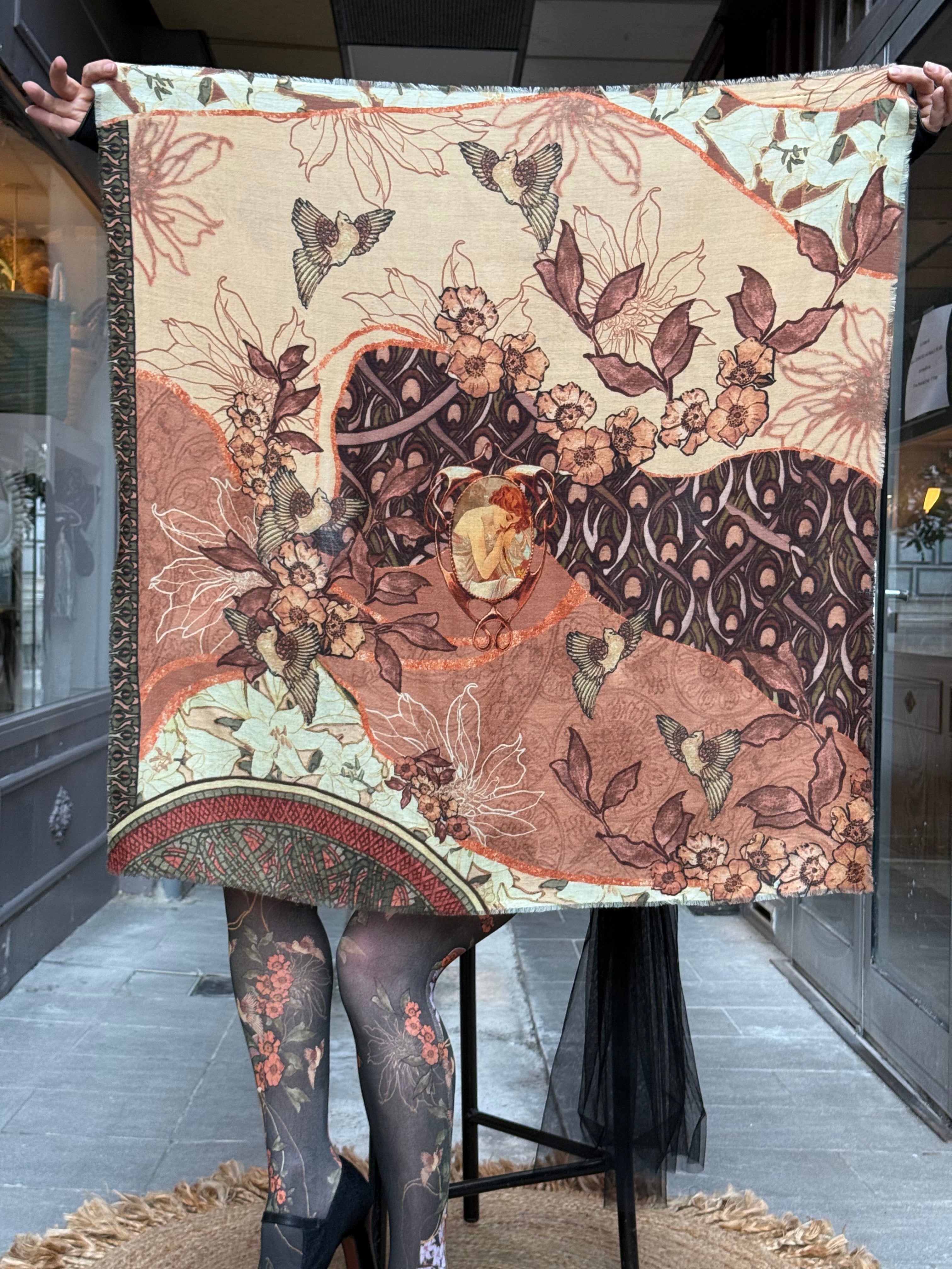 Carré Cachemire Brokante