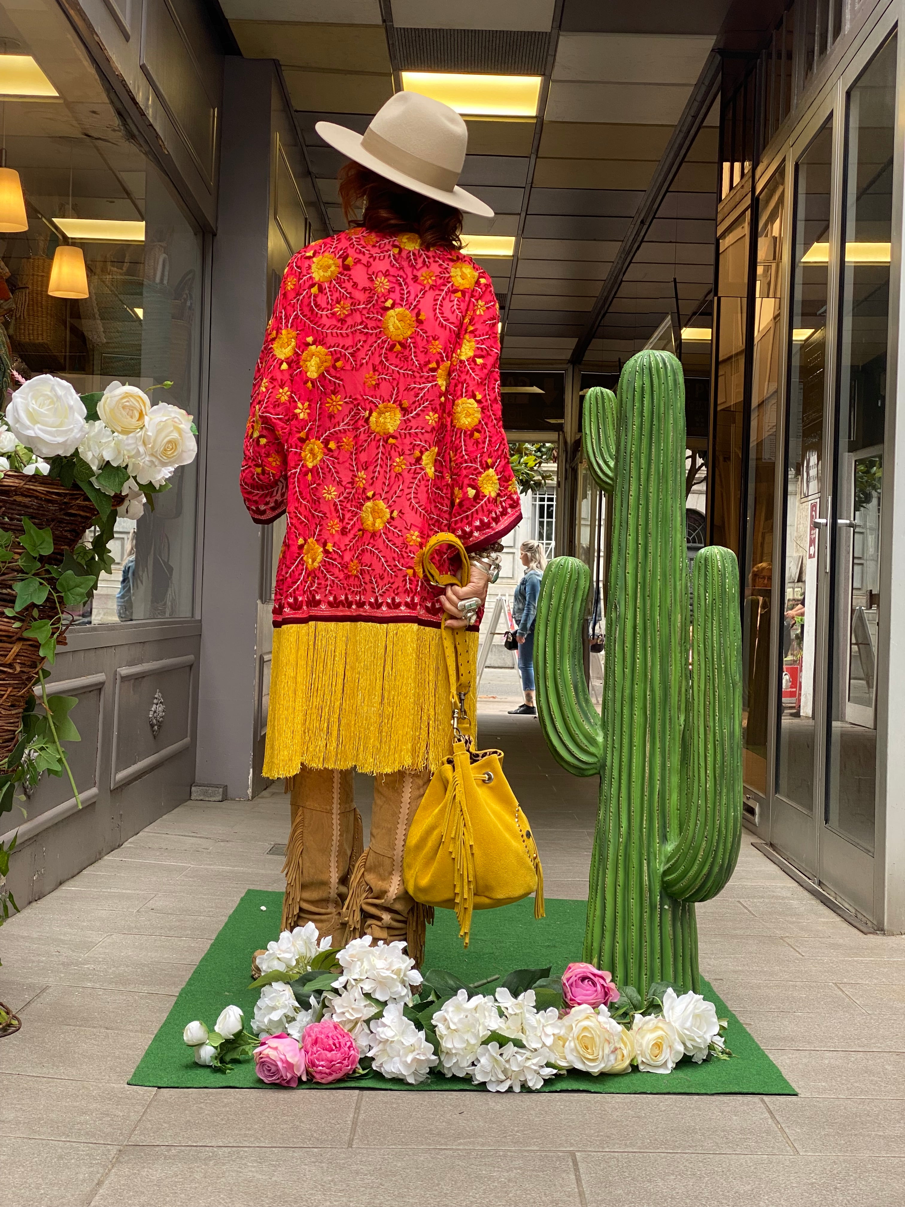 Kimono Franges brodé L’Ananas