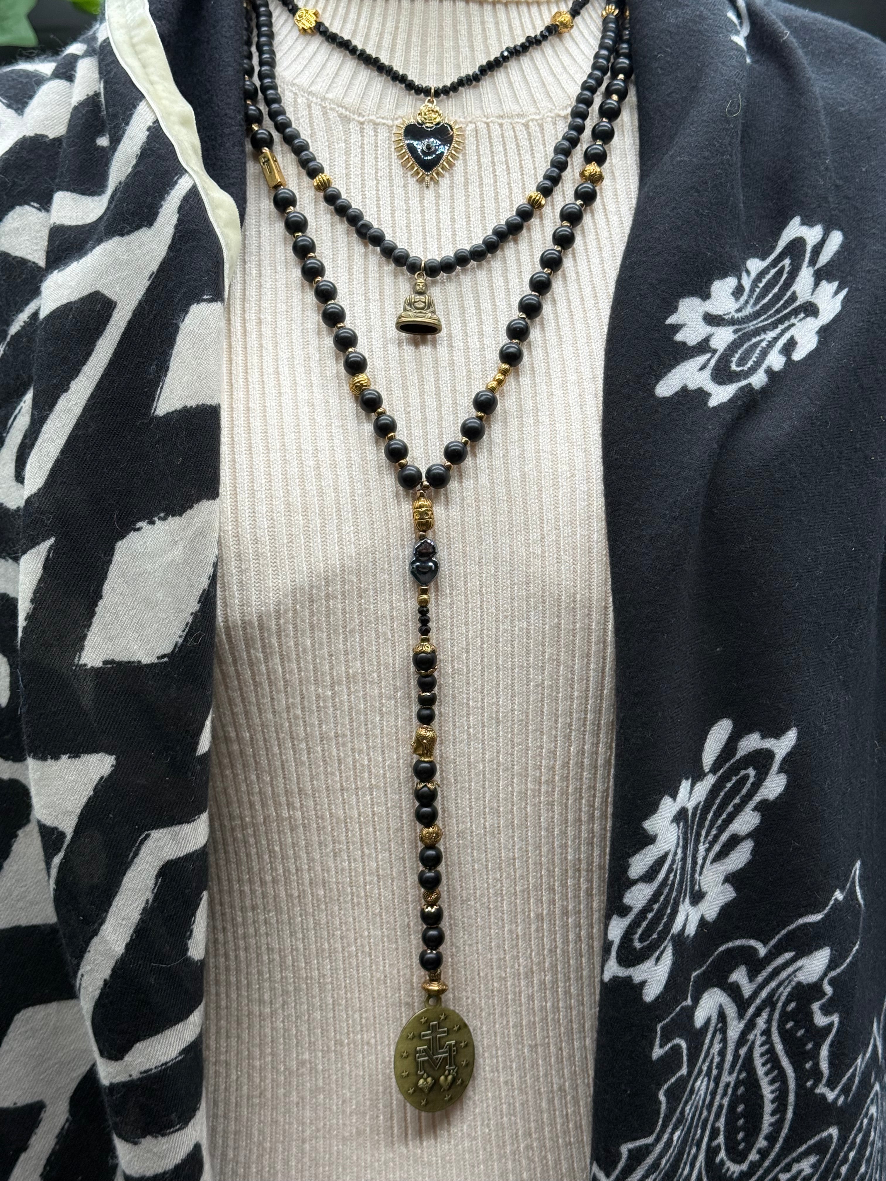 Sautoir T’as vu la Vierge!?