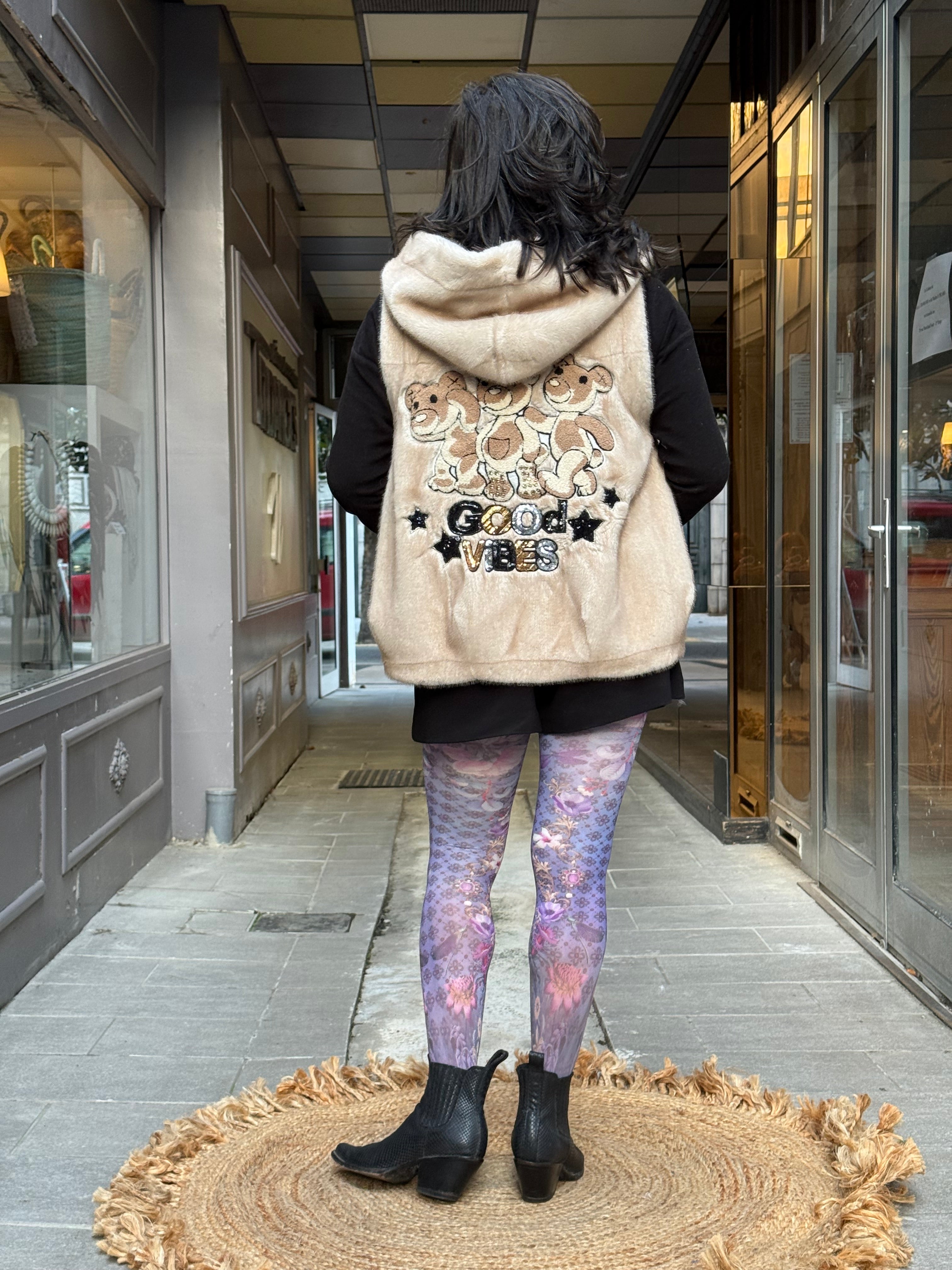 Gilet sans manche Poupée de Soie