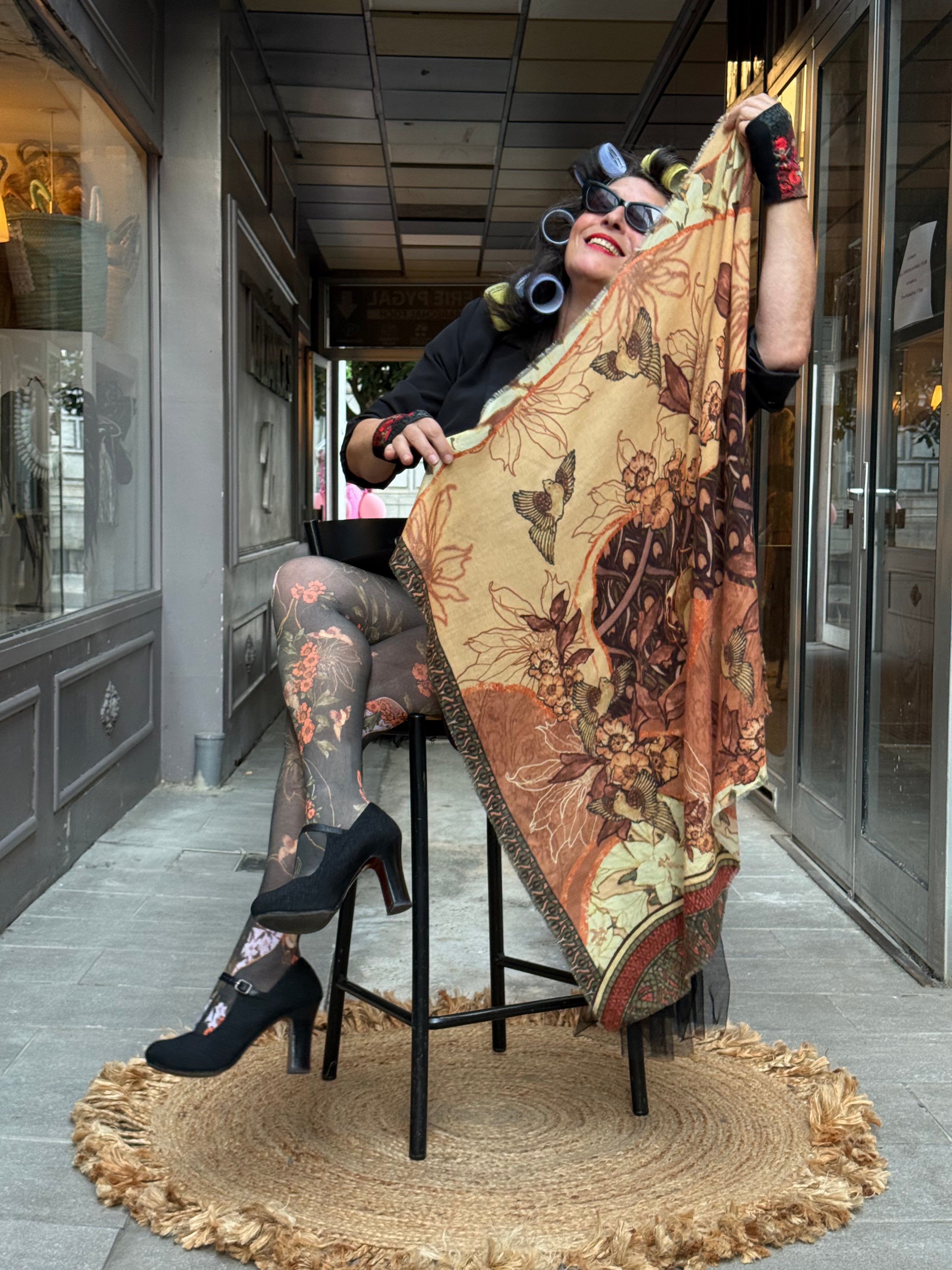 Carré Cachemire Brokante