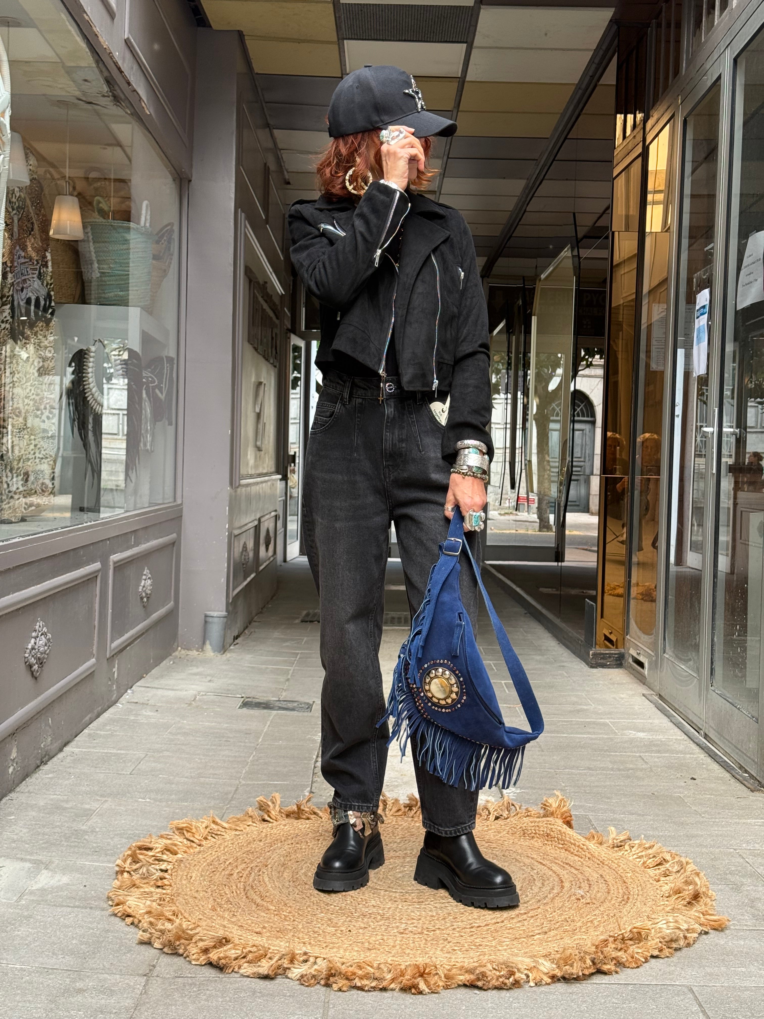 Blouson Perfecto Poupée de Soie