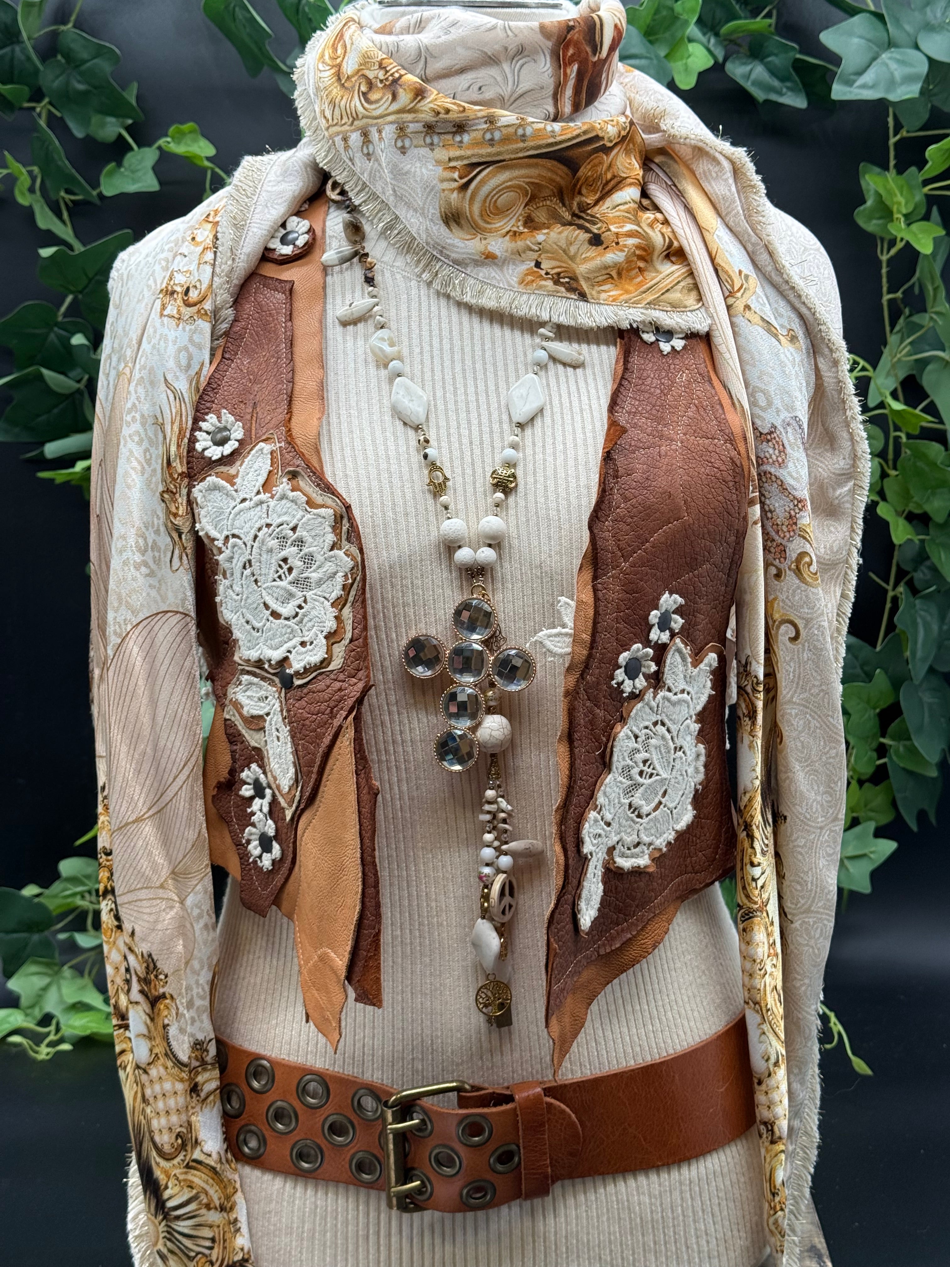 Sautoir Croix T’as vu la Vierge!?